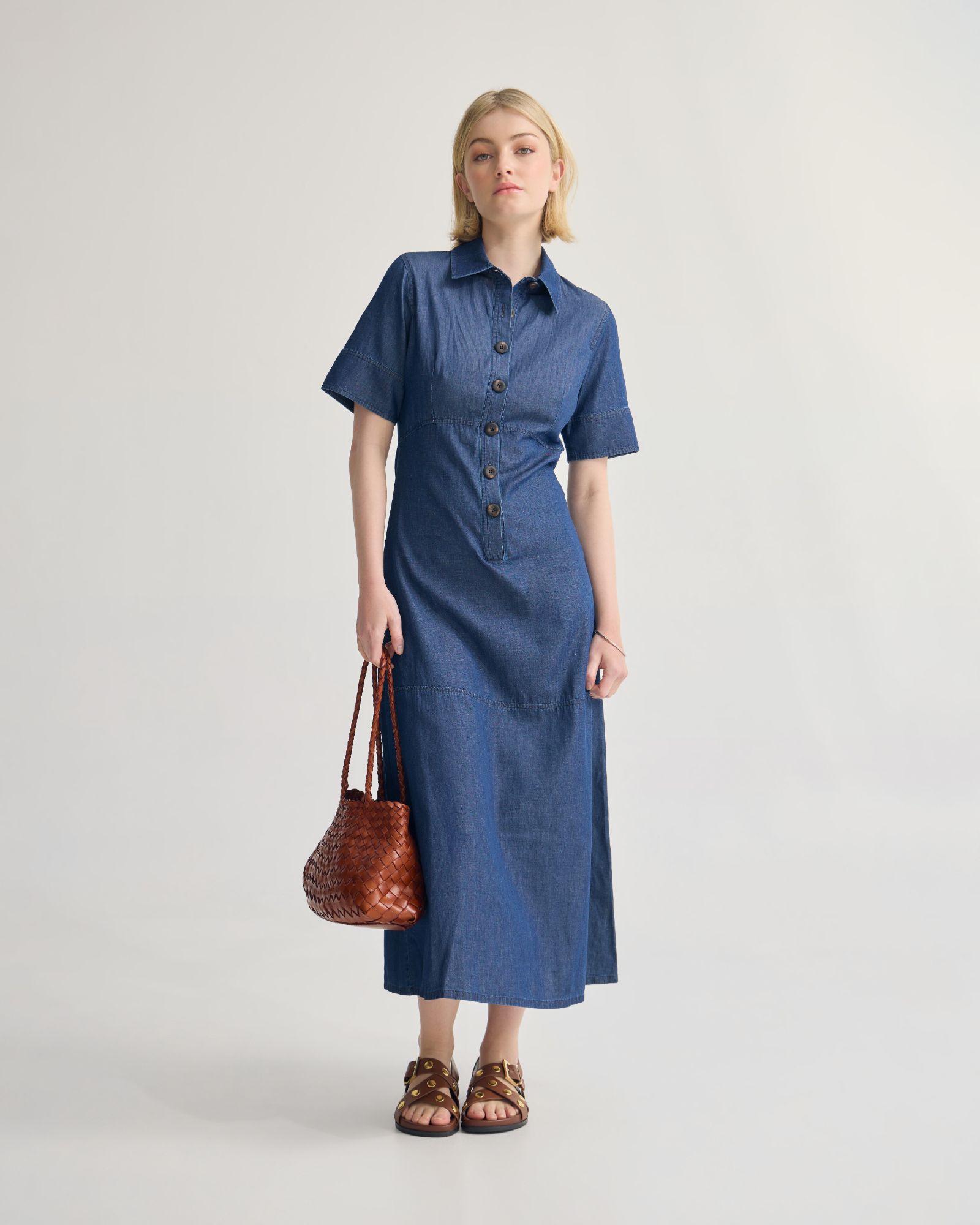 Natachia Button Up Dress