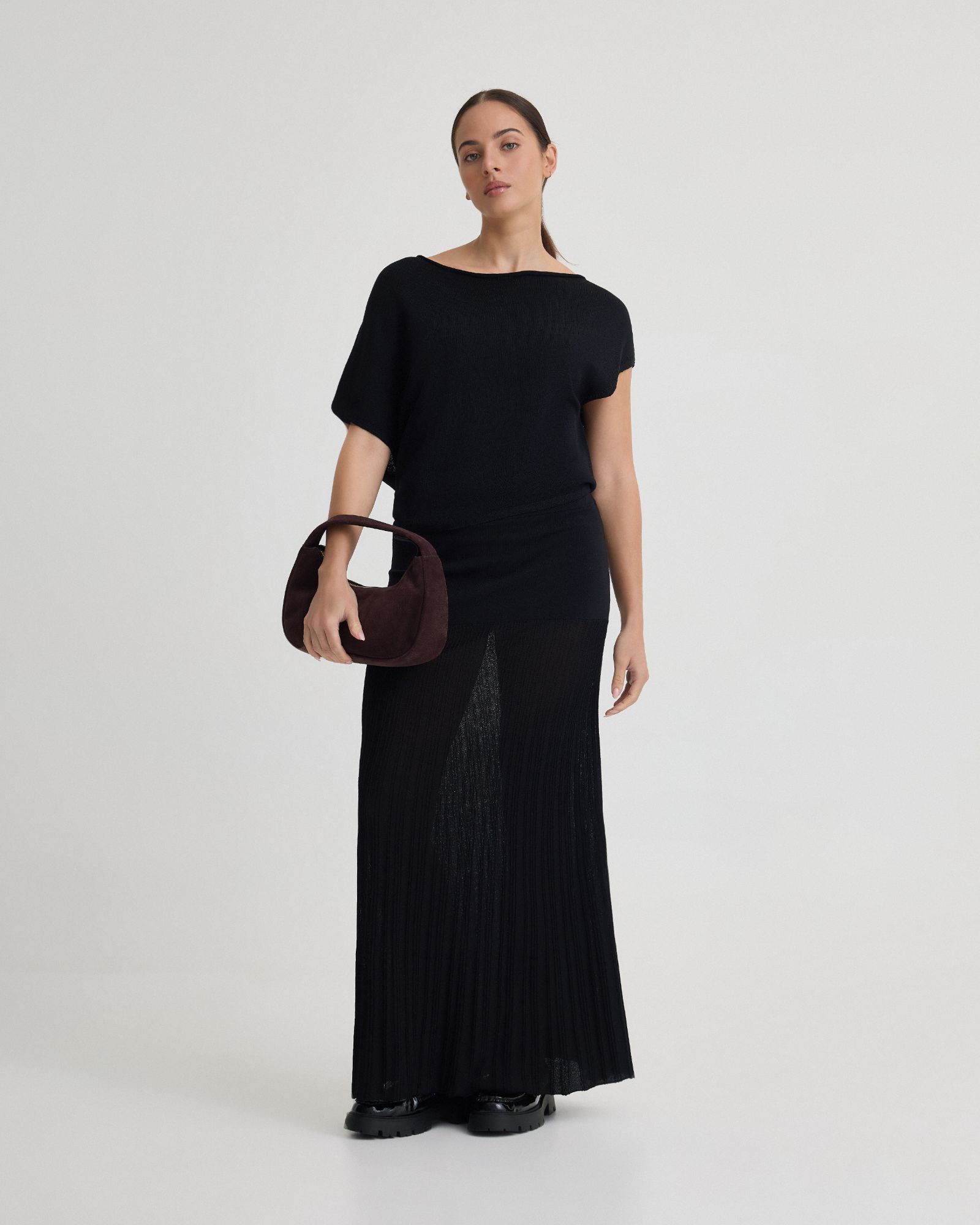 Jaya Knitted Drape Top