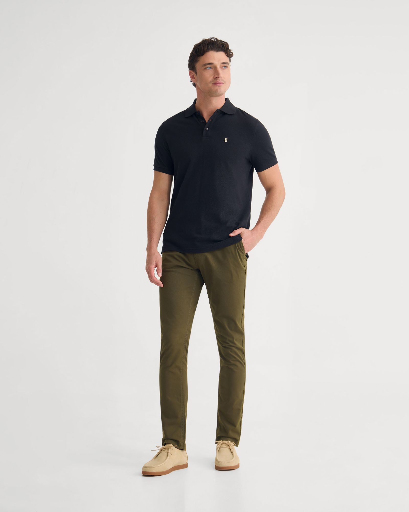 Dustin Organic Cotton Polo 'O'Emb