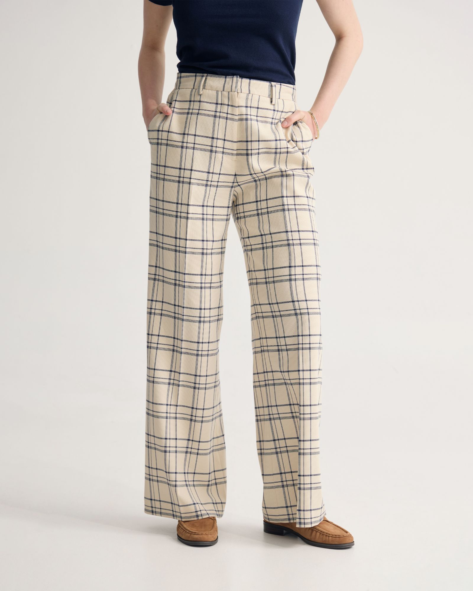 Lauren Check Suit Pant