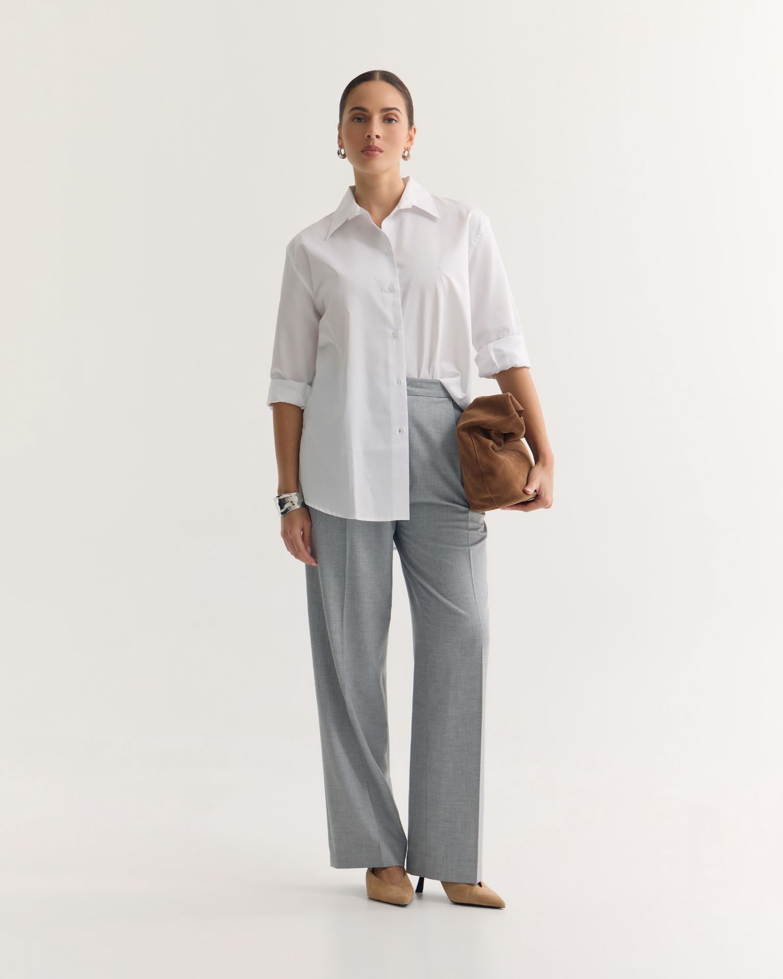 Hailey Oversize Cotton Shirt