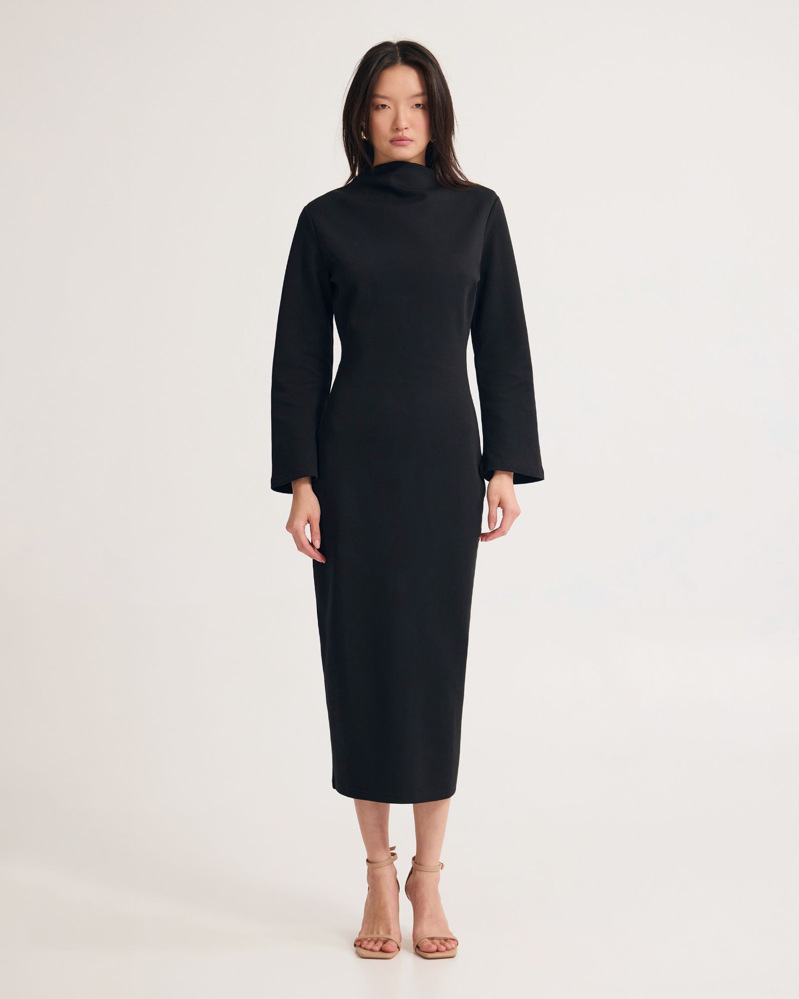 Rebecca Ponti Long Sleeve Dress