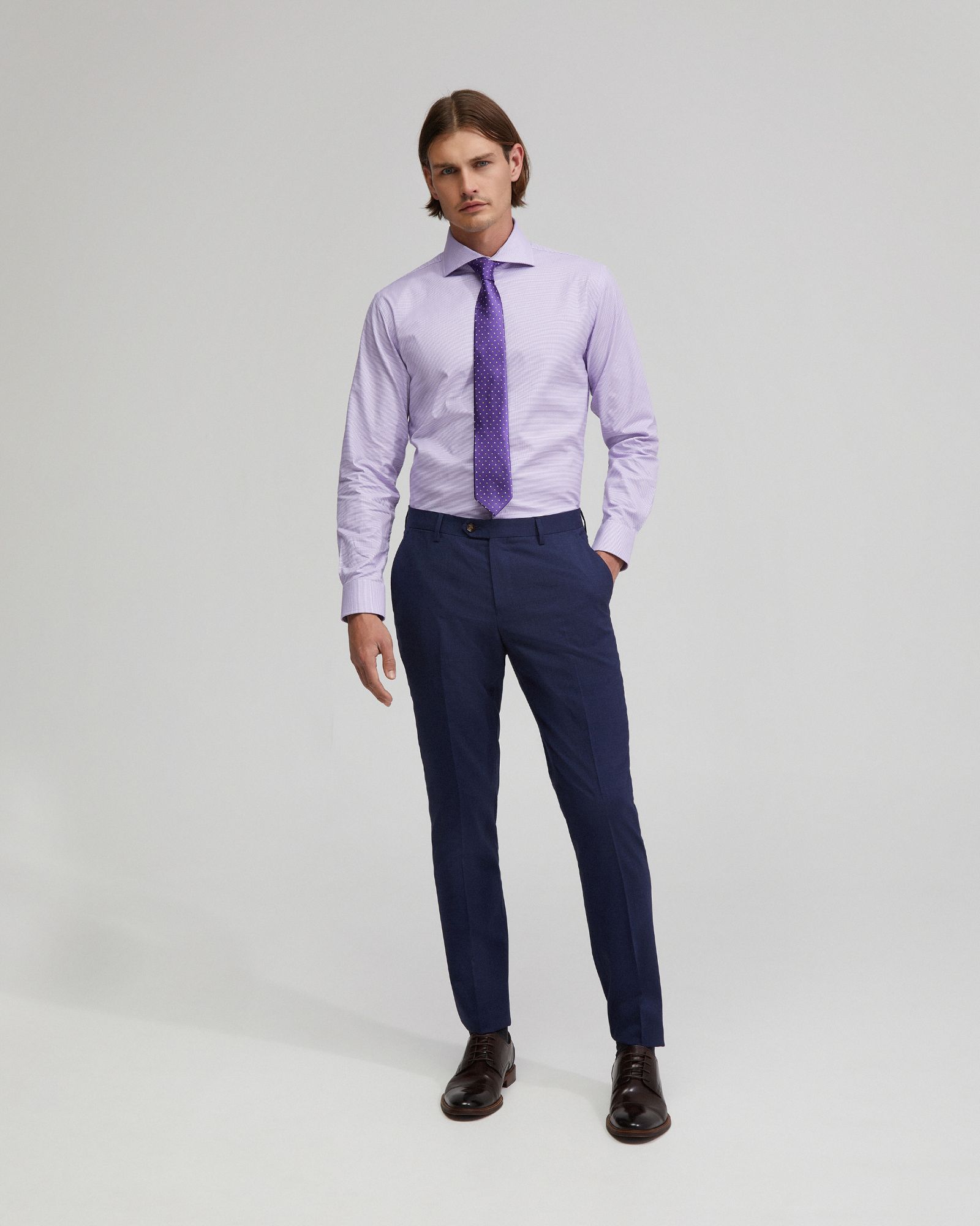 Trafalgar Cotton Stretch Dobby Shirt
