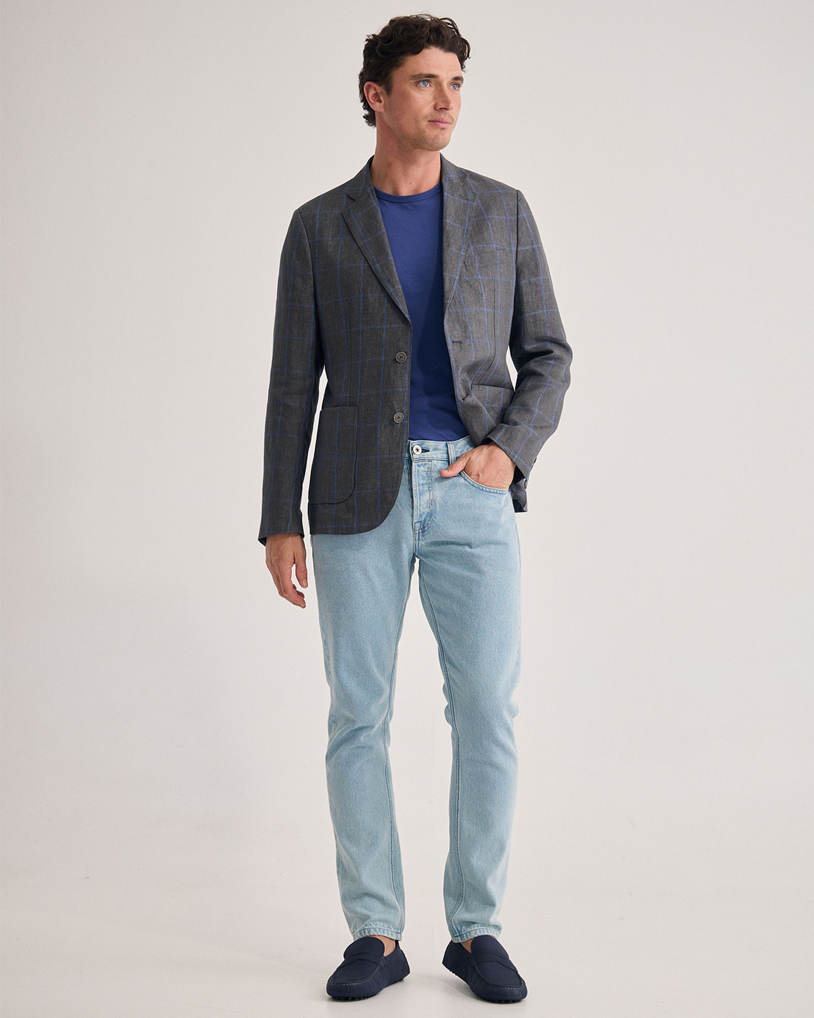 Milton Linen Blazer