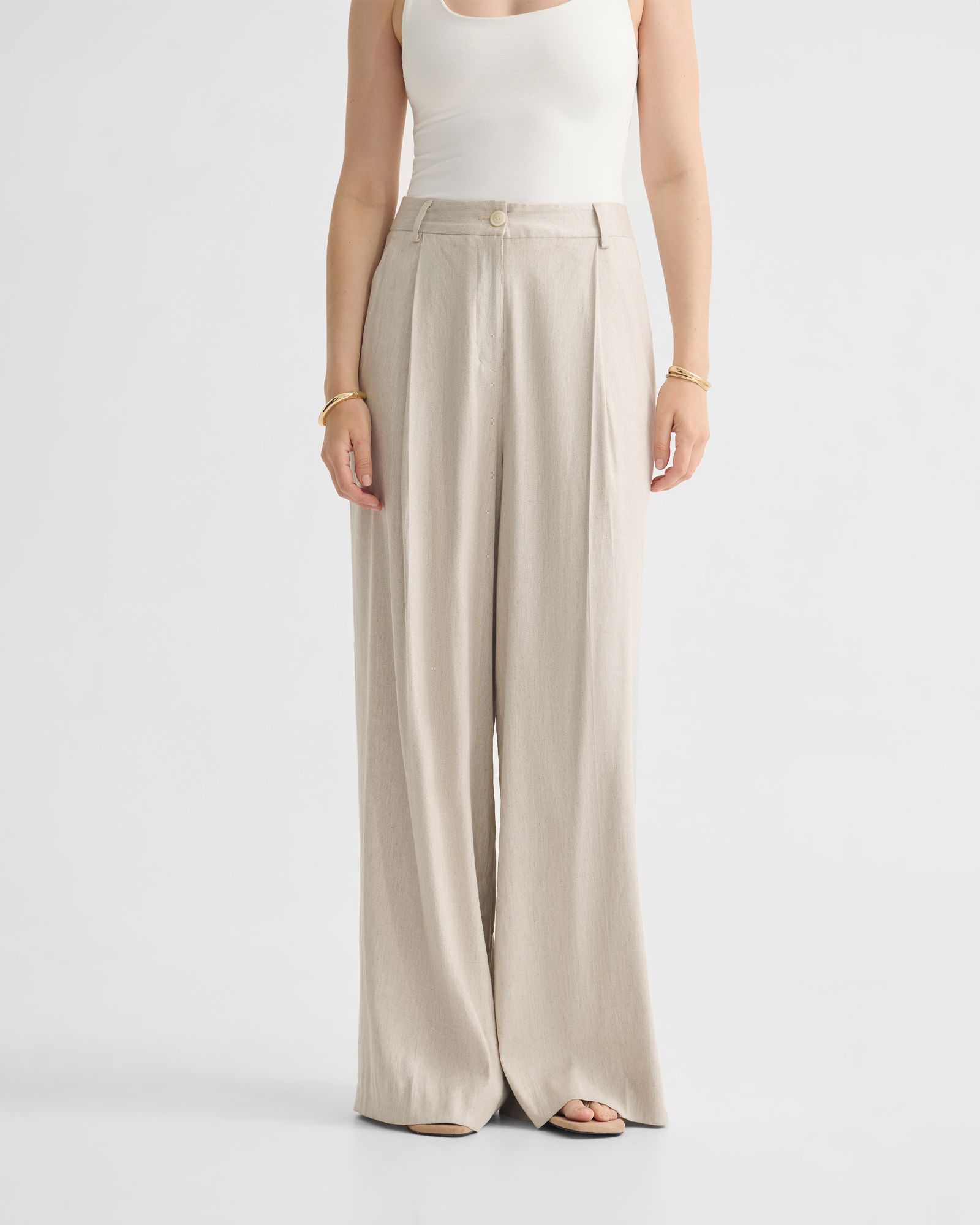 Margot Stretch Linen Pant