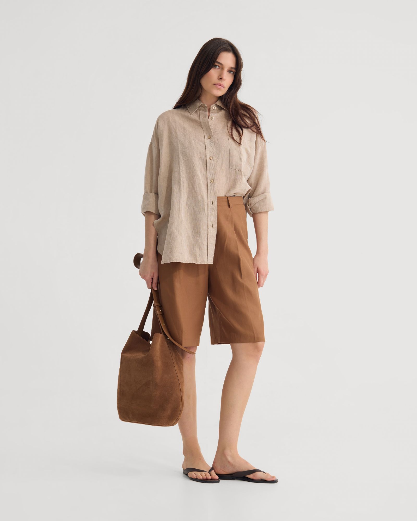 Erika Washed Casual Shirt