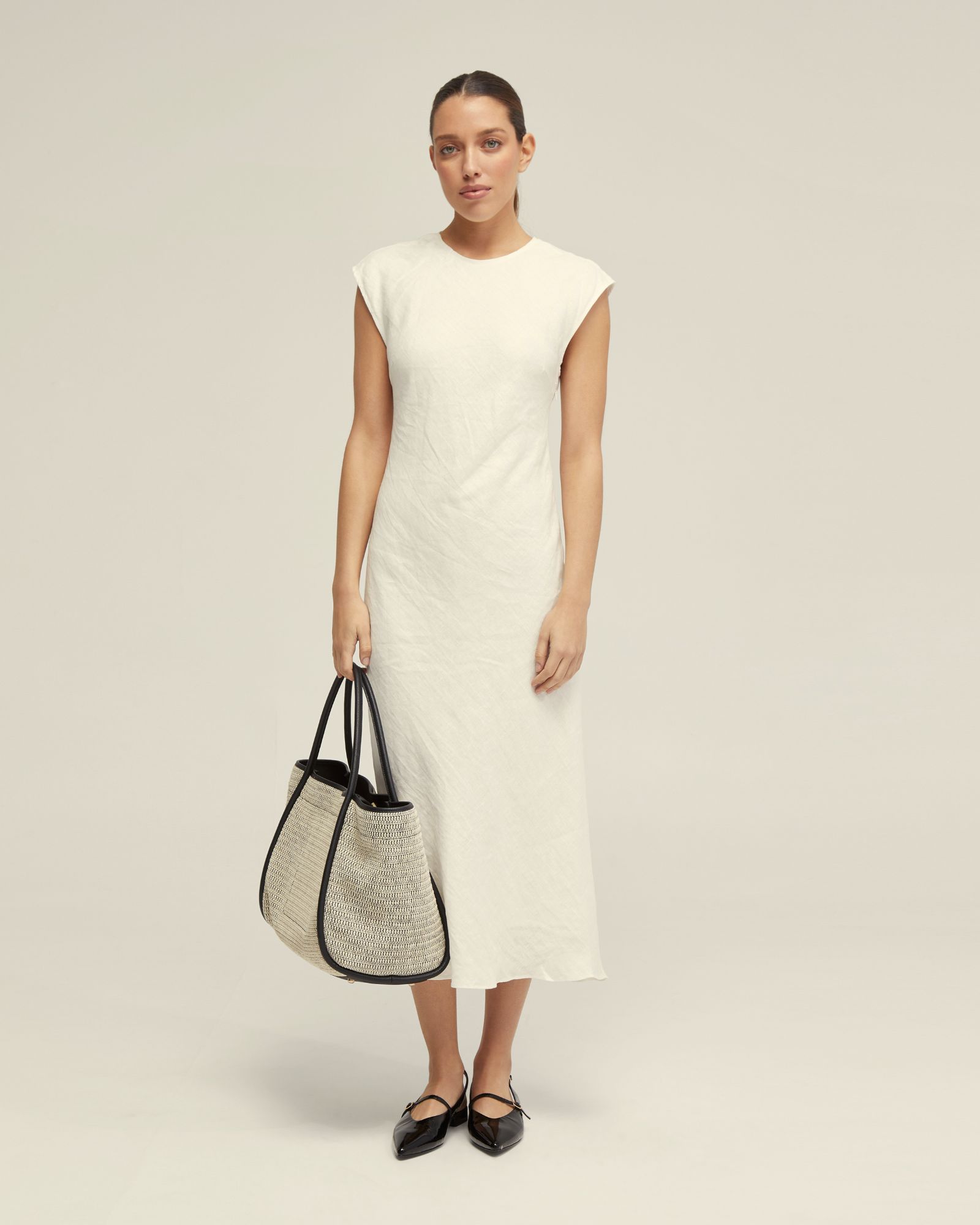 Isabel Linen Dress