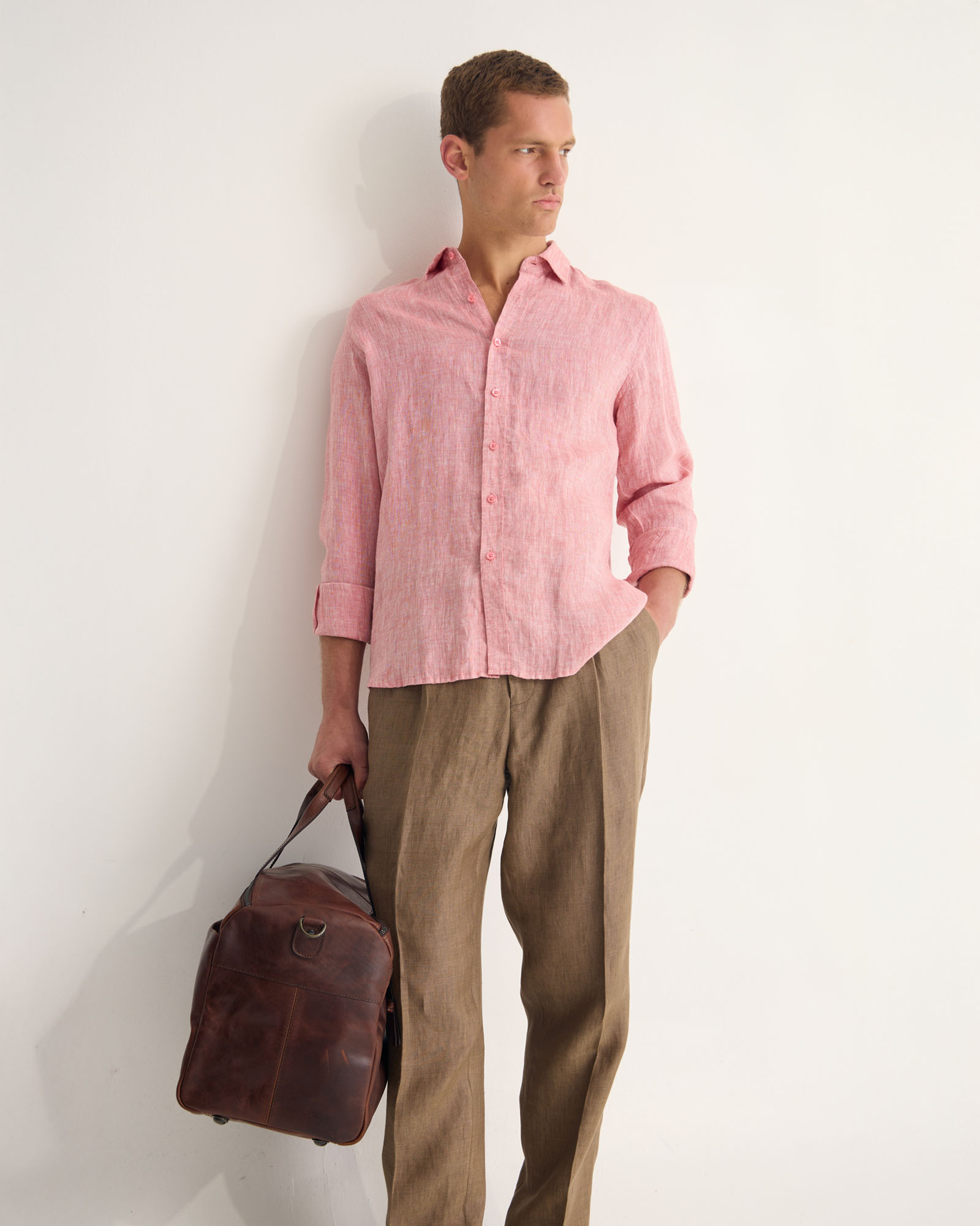 Cooper Ls European Linen Shirt
