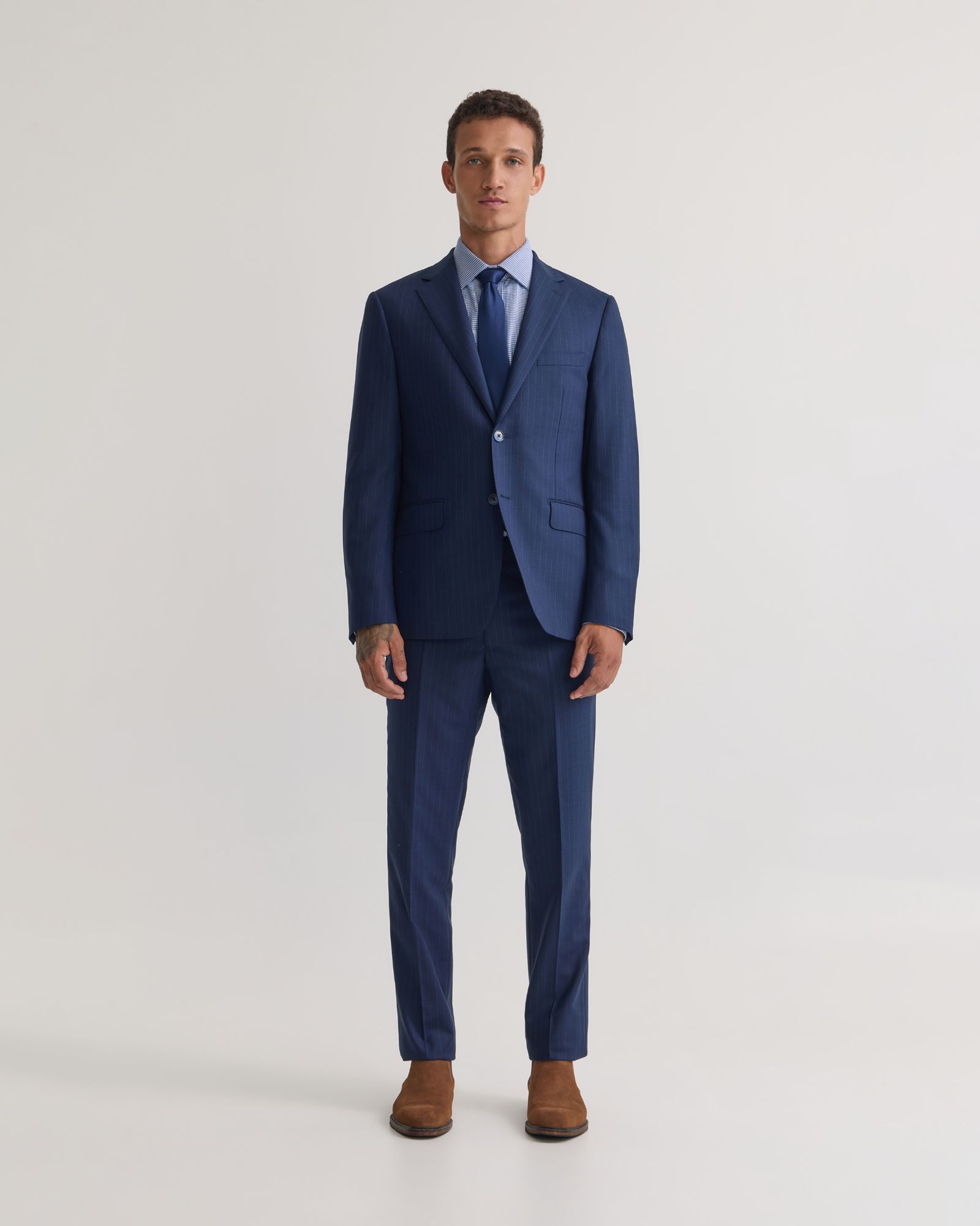 Bryon Luxury Half Canvas Suit Jacket