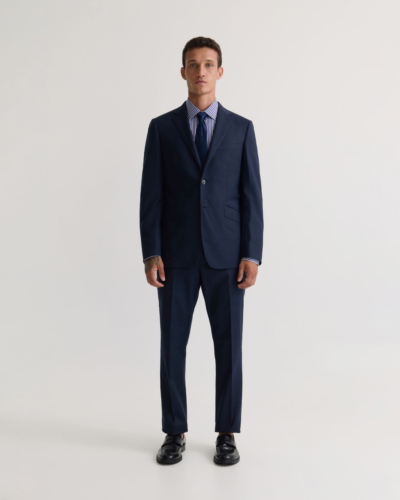 Hopkins Luxury Half Canvas Suit Jacket