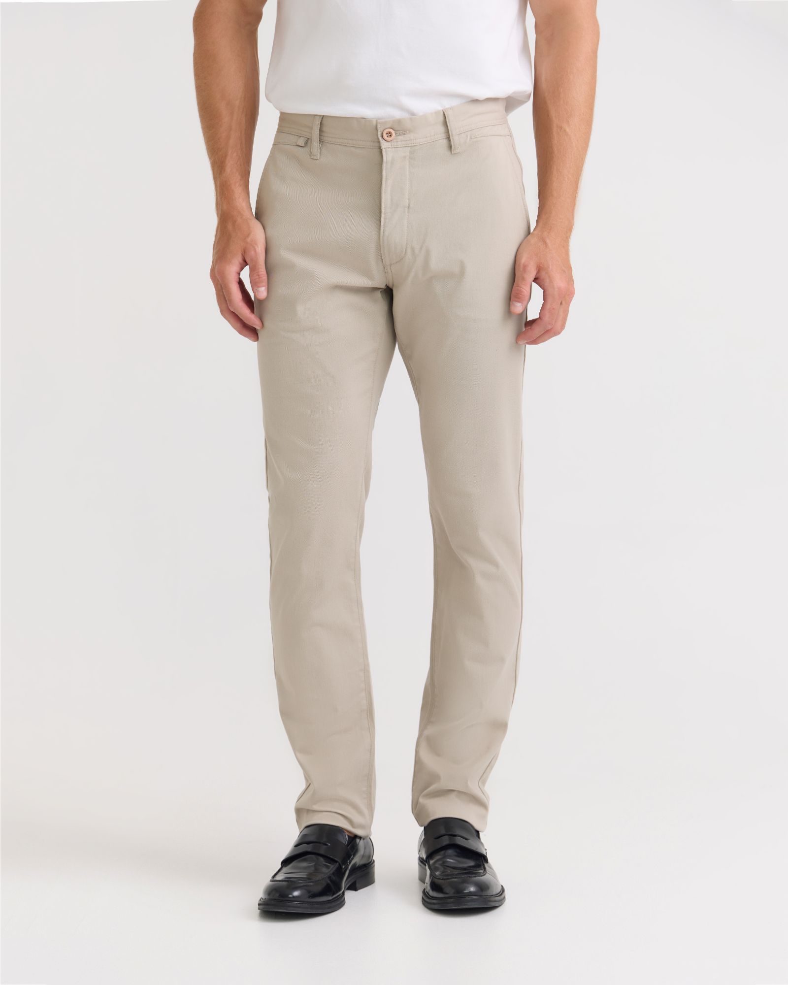 Slim Leg Stretch Cotton Chino
