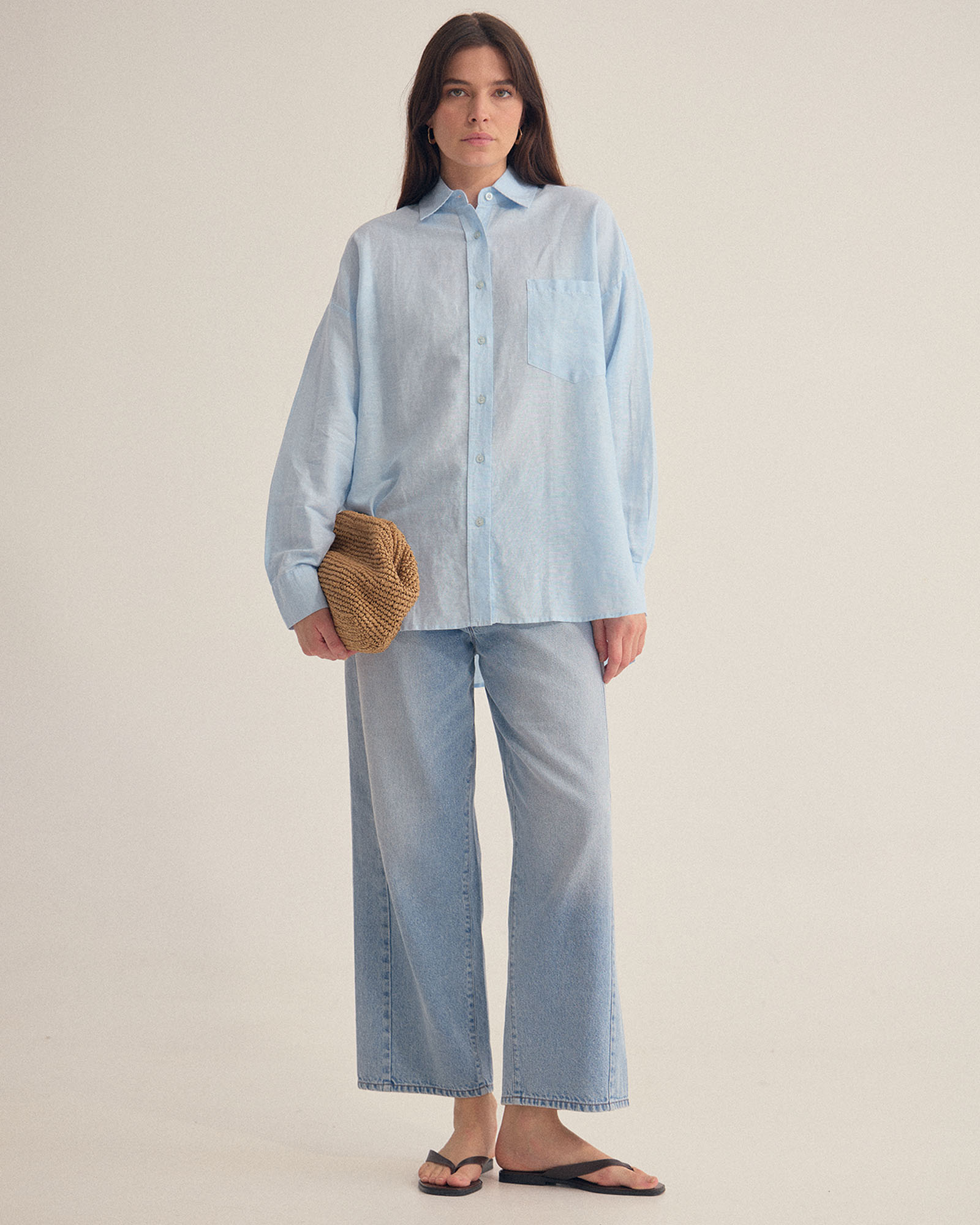 Erika Washed Casual Shirt