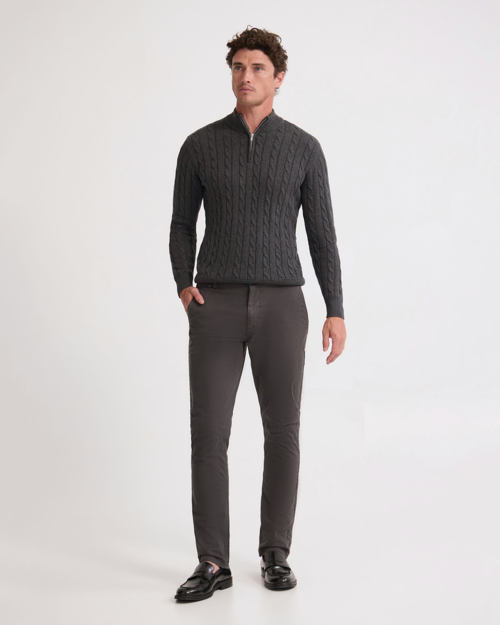 Marlon Zip Neck Cable