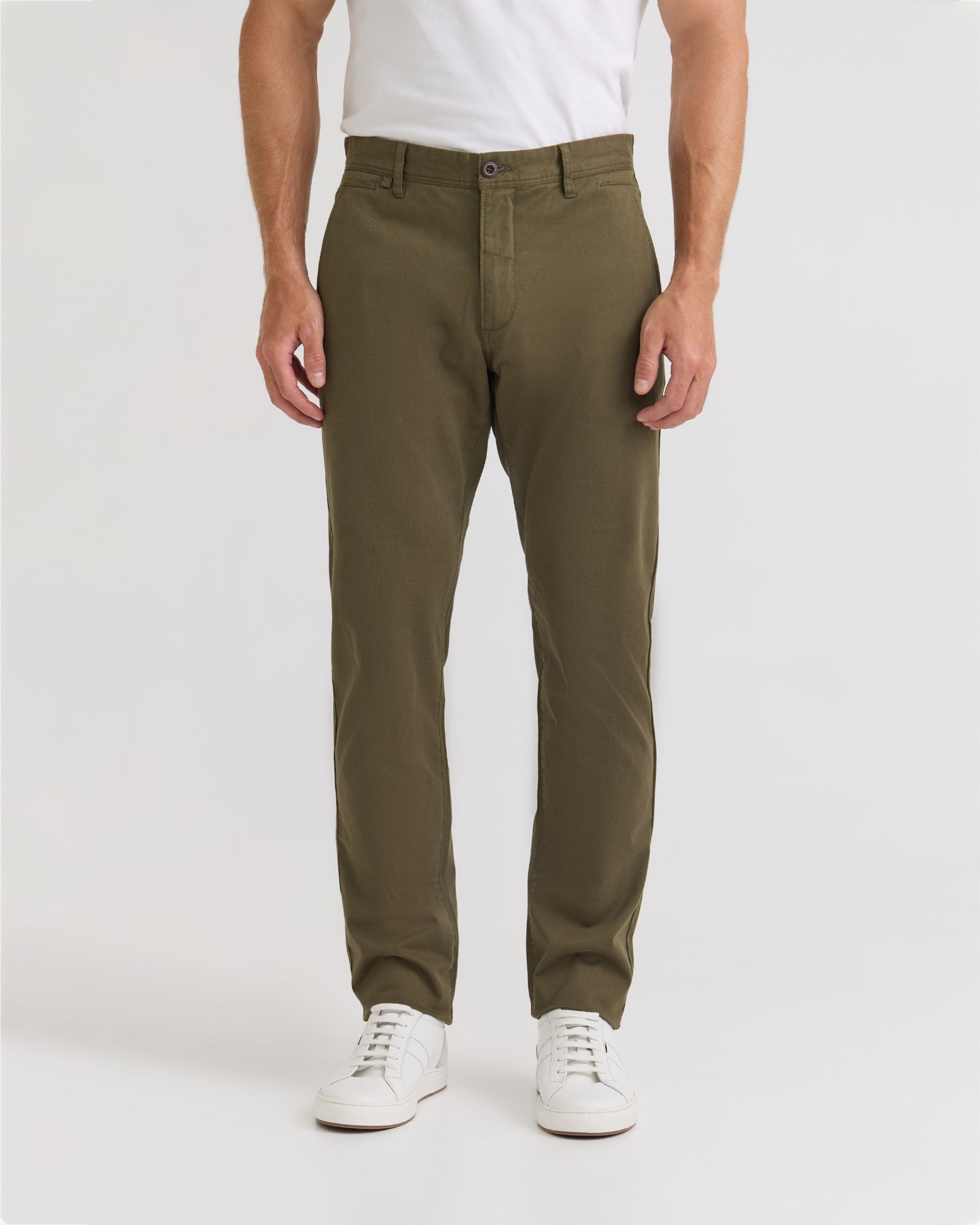 Slim Leg Stretch Cotton Chino
