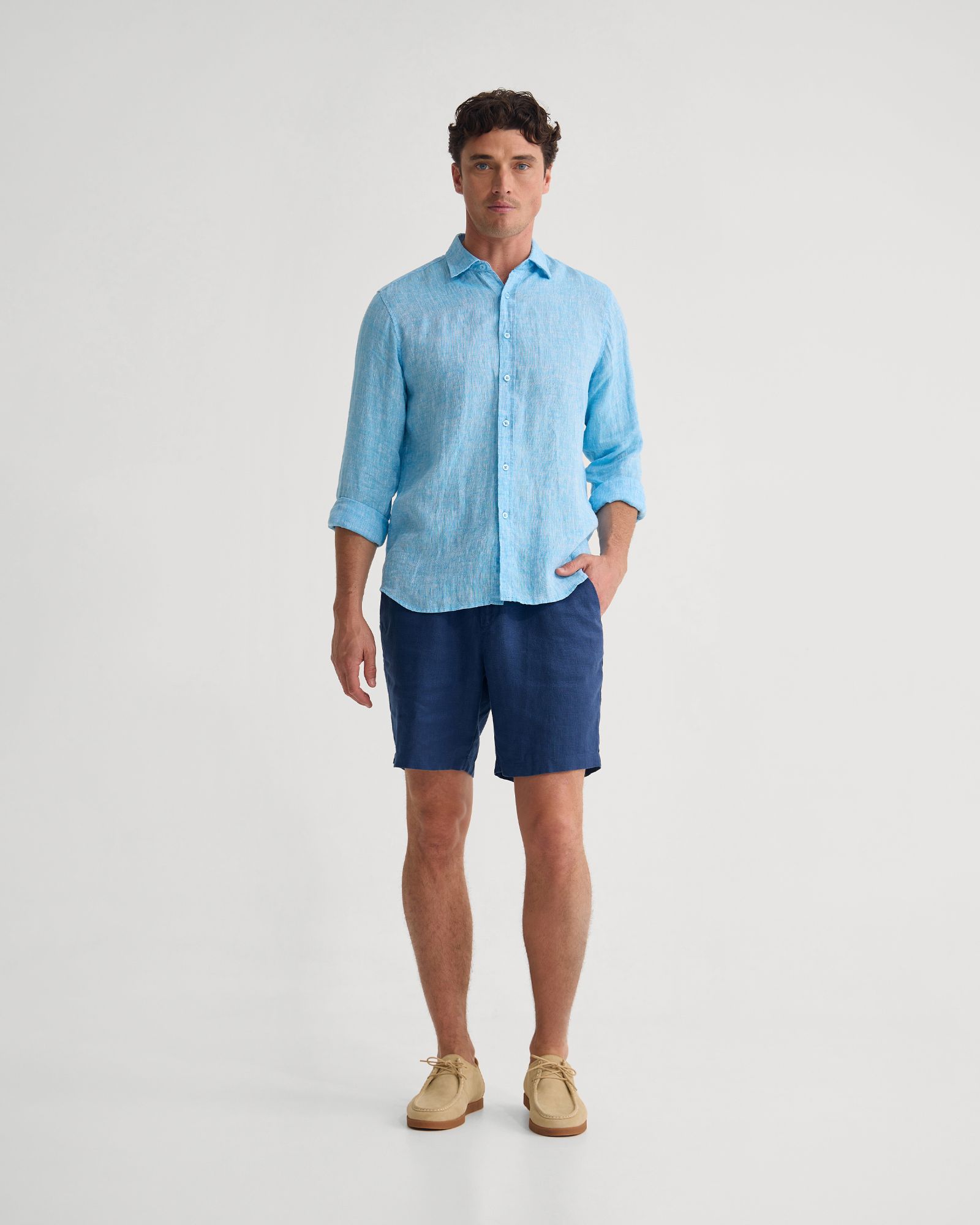 Cooper Ls European Linen Shirt
