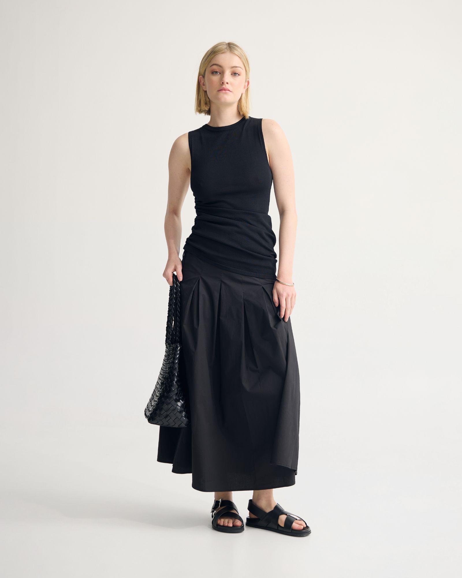 Jess Cotton Maxi Skirt