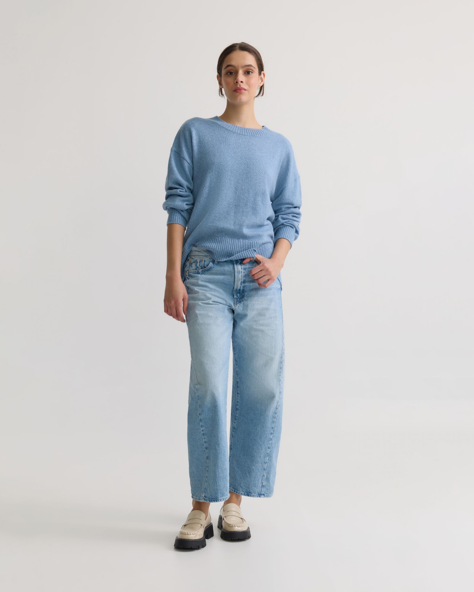Toni Cashmere Blend Crew Neck