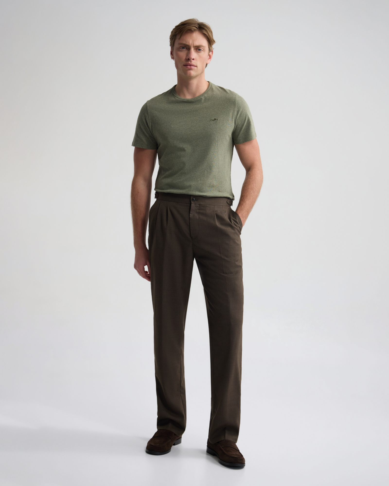 Christopher Wool Suit Trousers