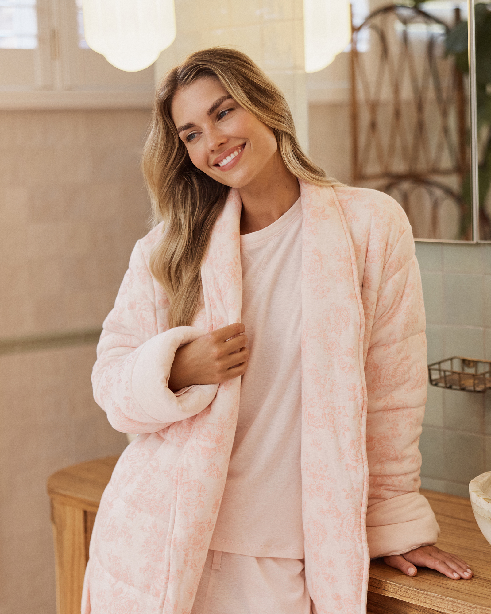 Nostalgia Cuddle Puffa Robe