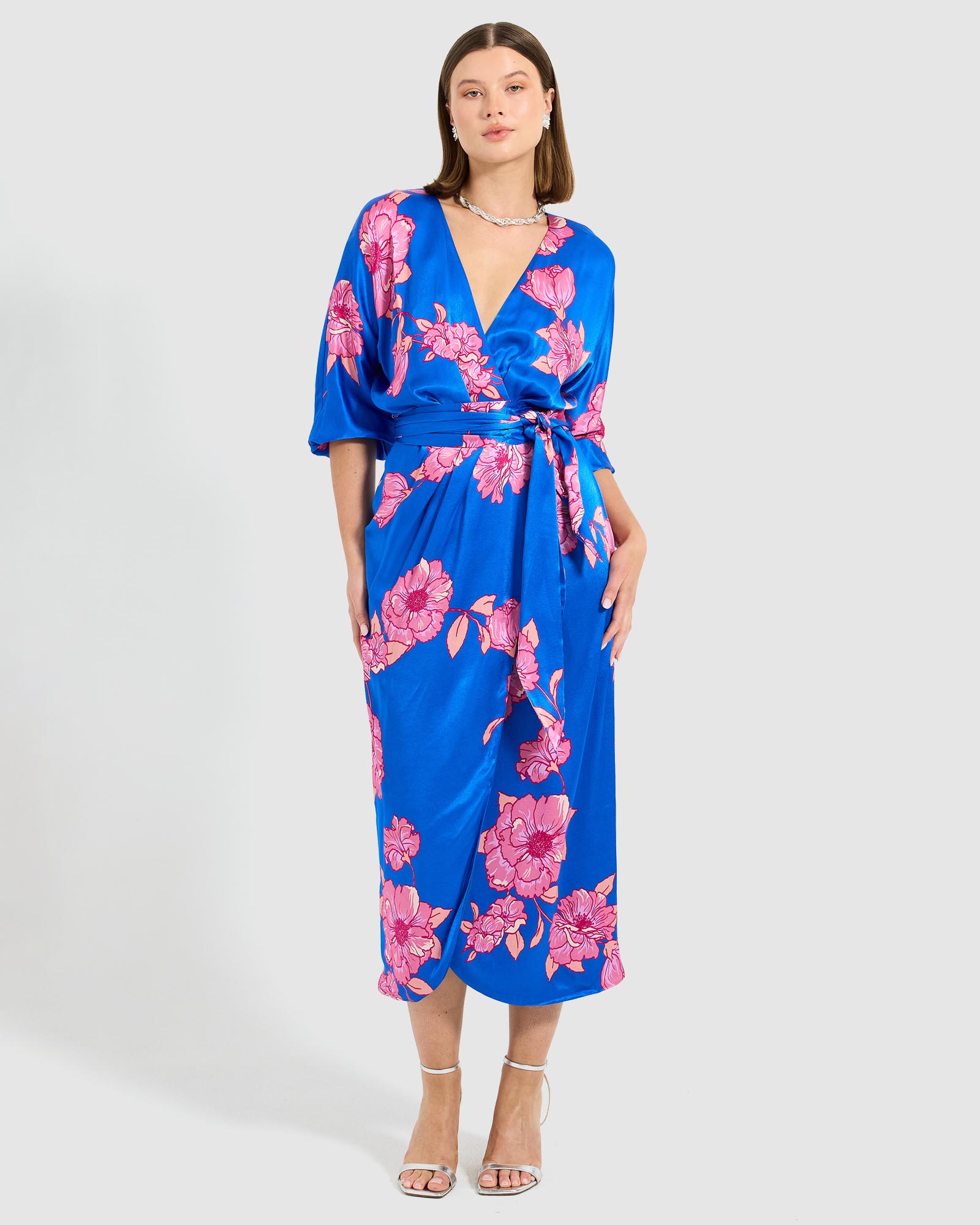 Margot Wrap Midi Dress