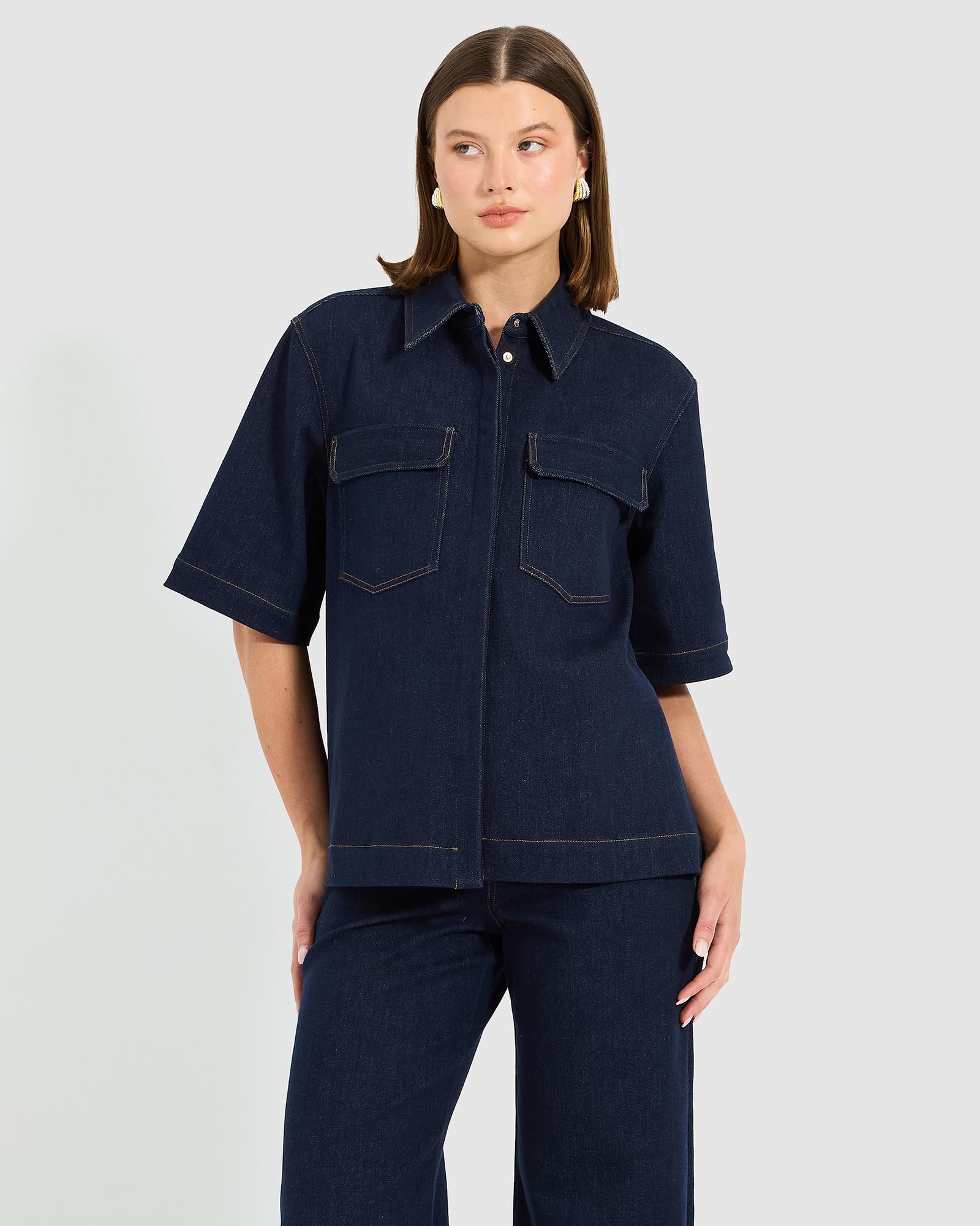 Hudson Denim Shirt