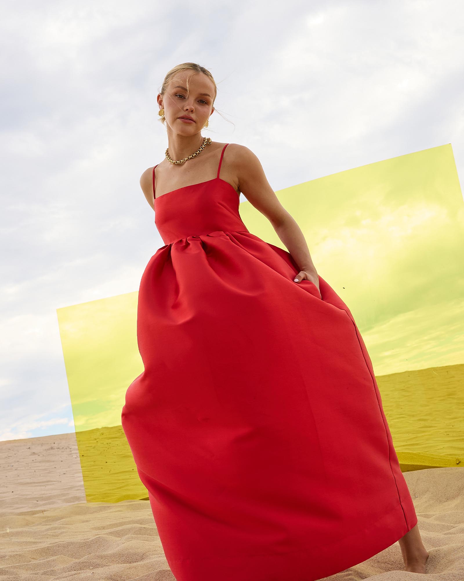 Pippa Flared Midi Dress
