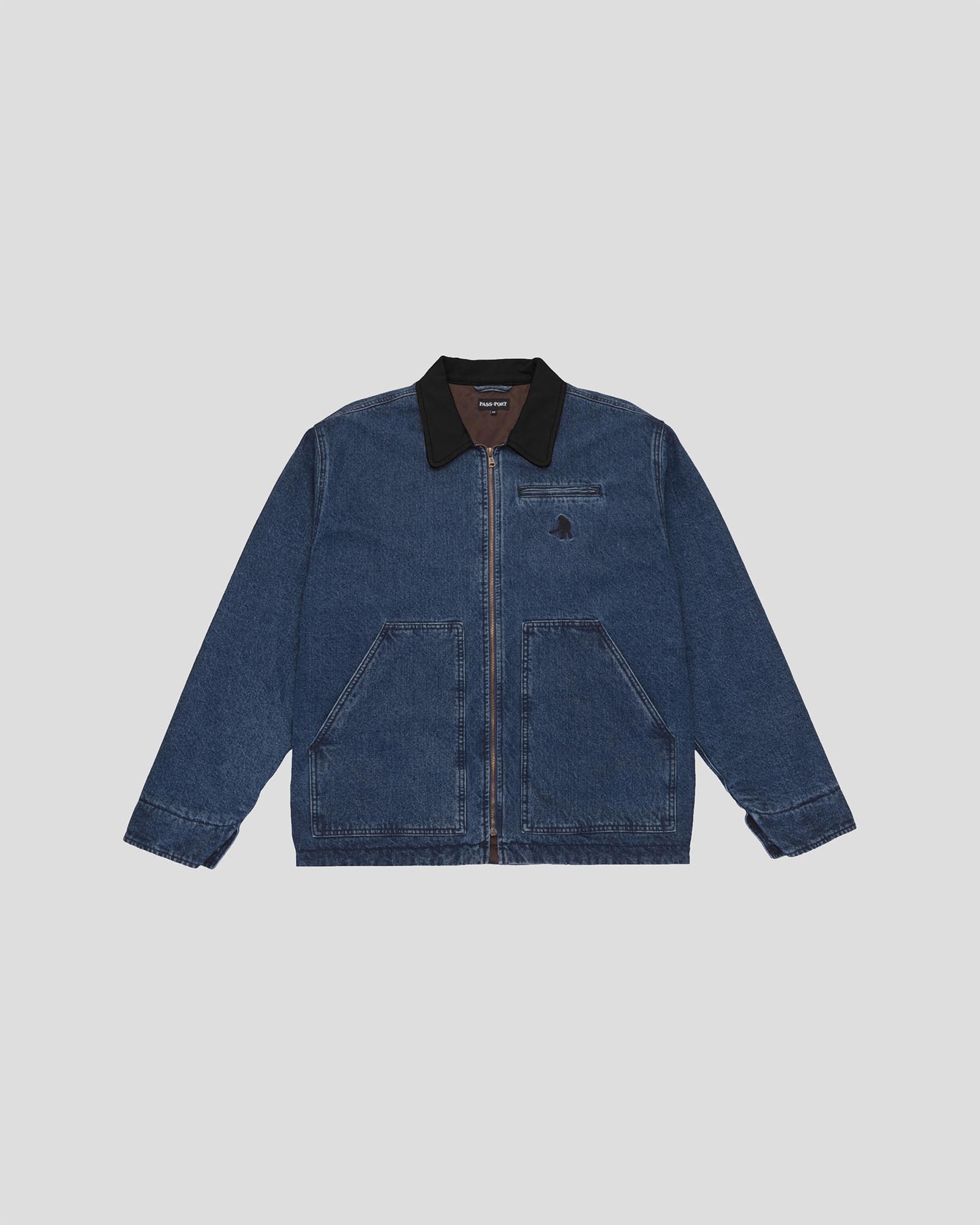 Solid Denim Packers Jacket