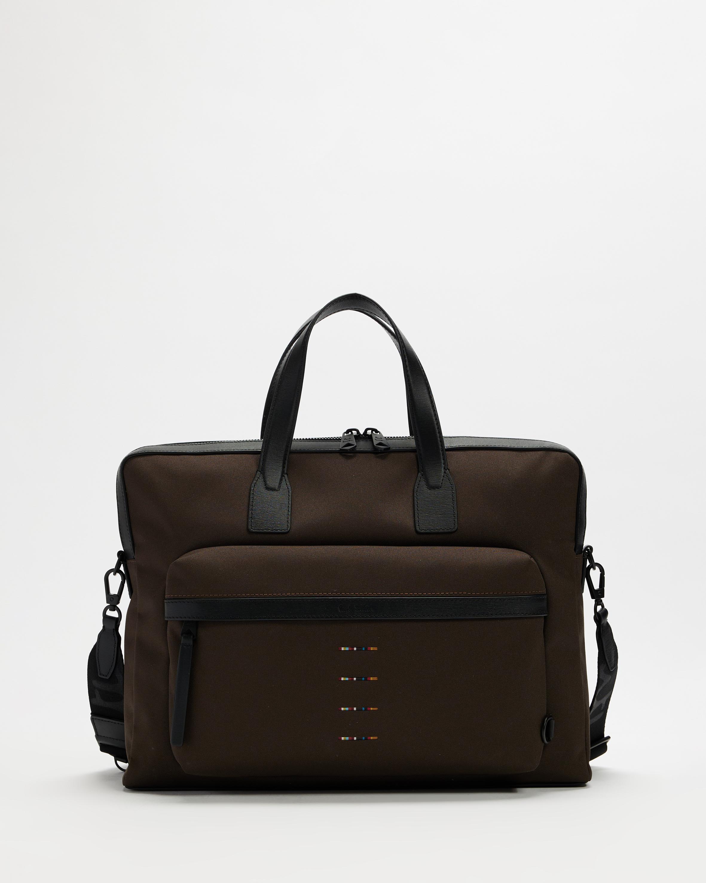Laser Signature Stripe Folio