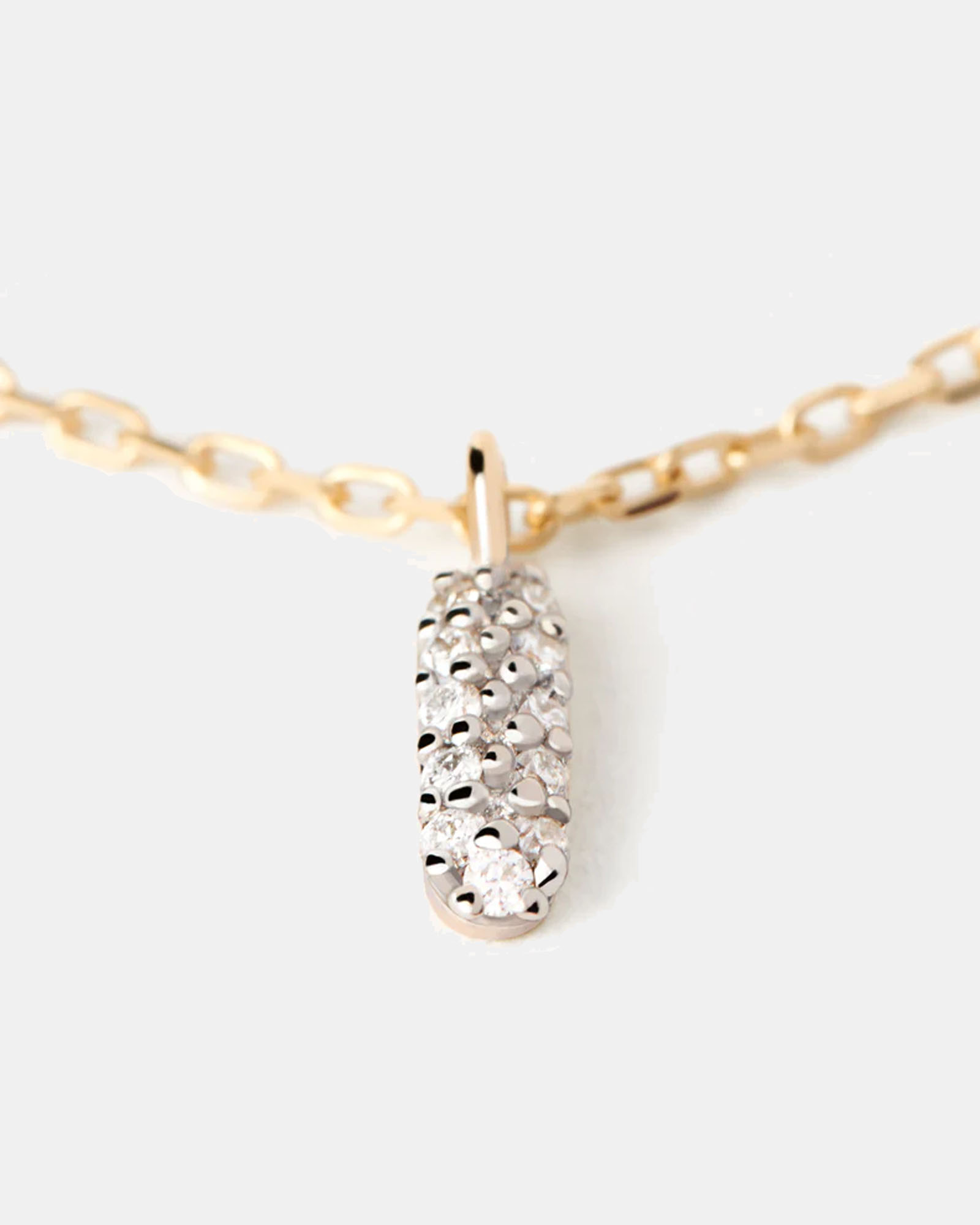 Diamonds and Gold Pop Necklace