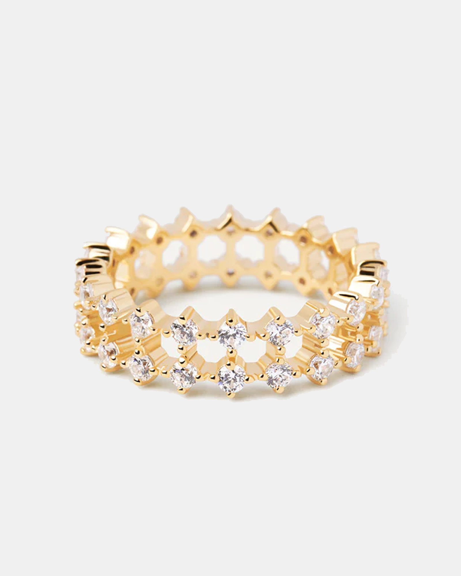 Slim Dumbo Gold Ring