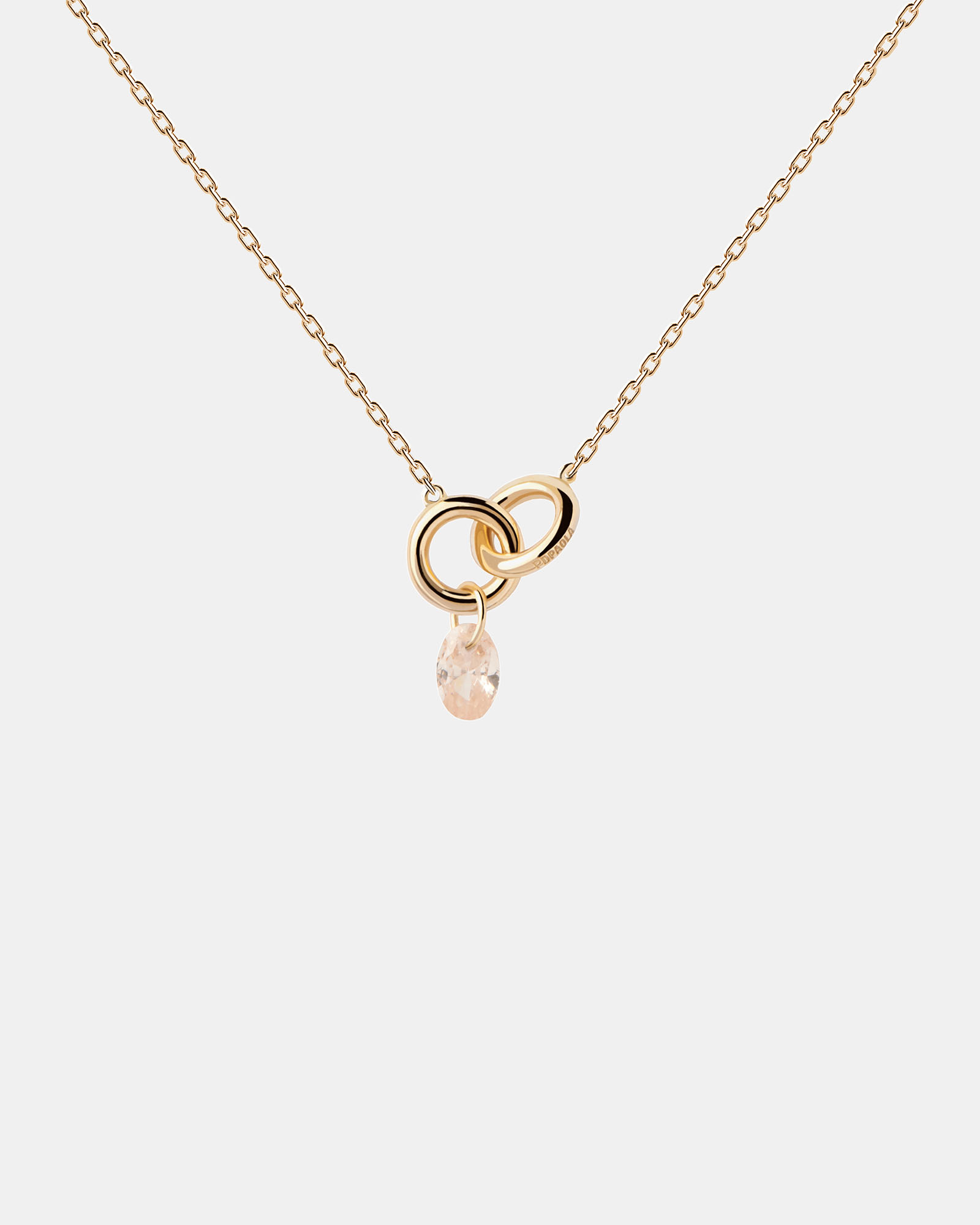 Peach Lily Necklace