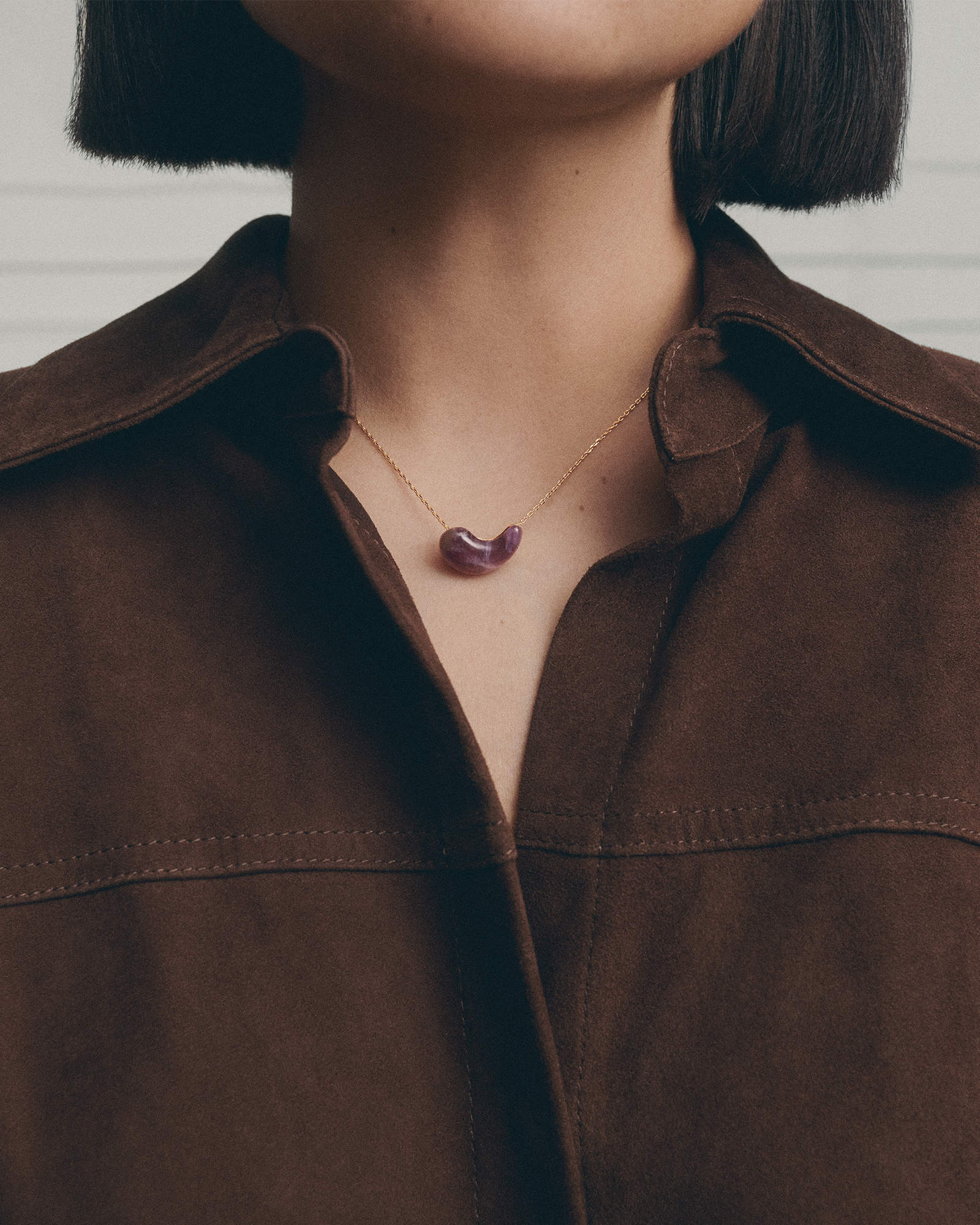 Amethyst Aura Necklace