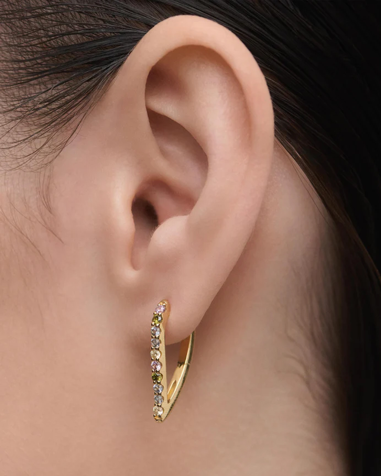 Multicolor Gloss Earrings