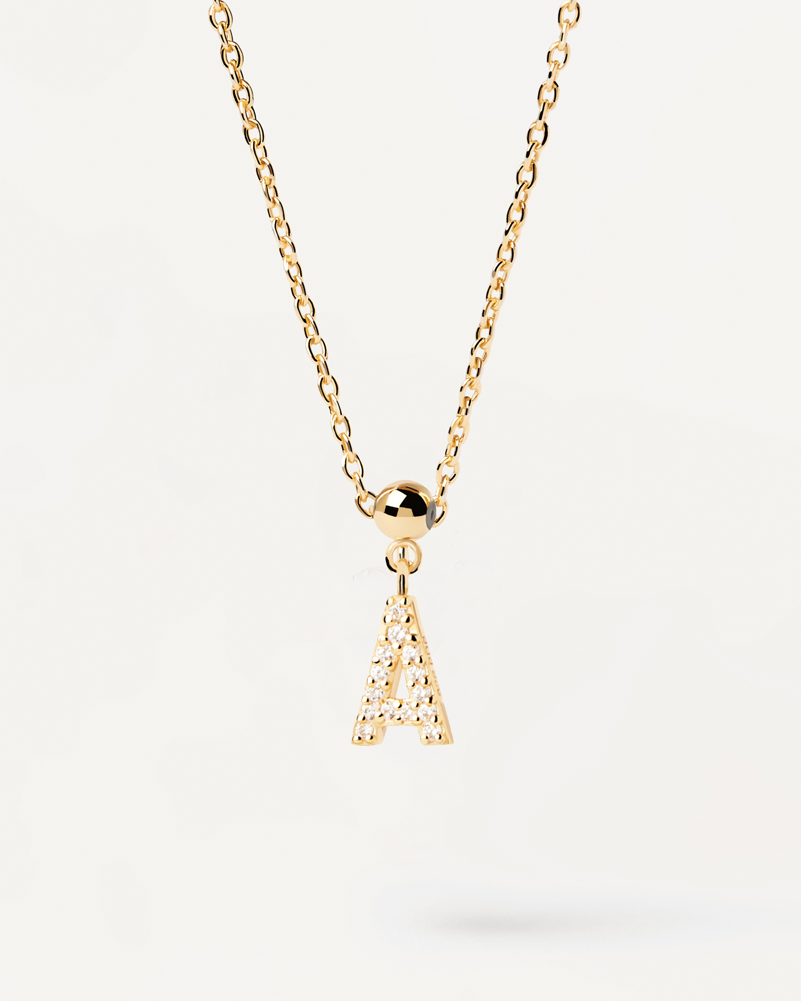 Charm Necklace Letter Charm