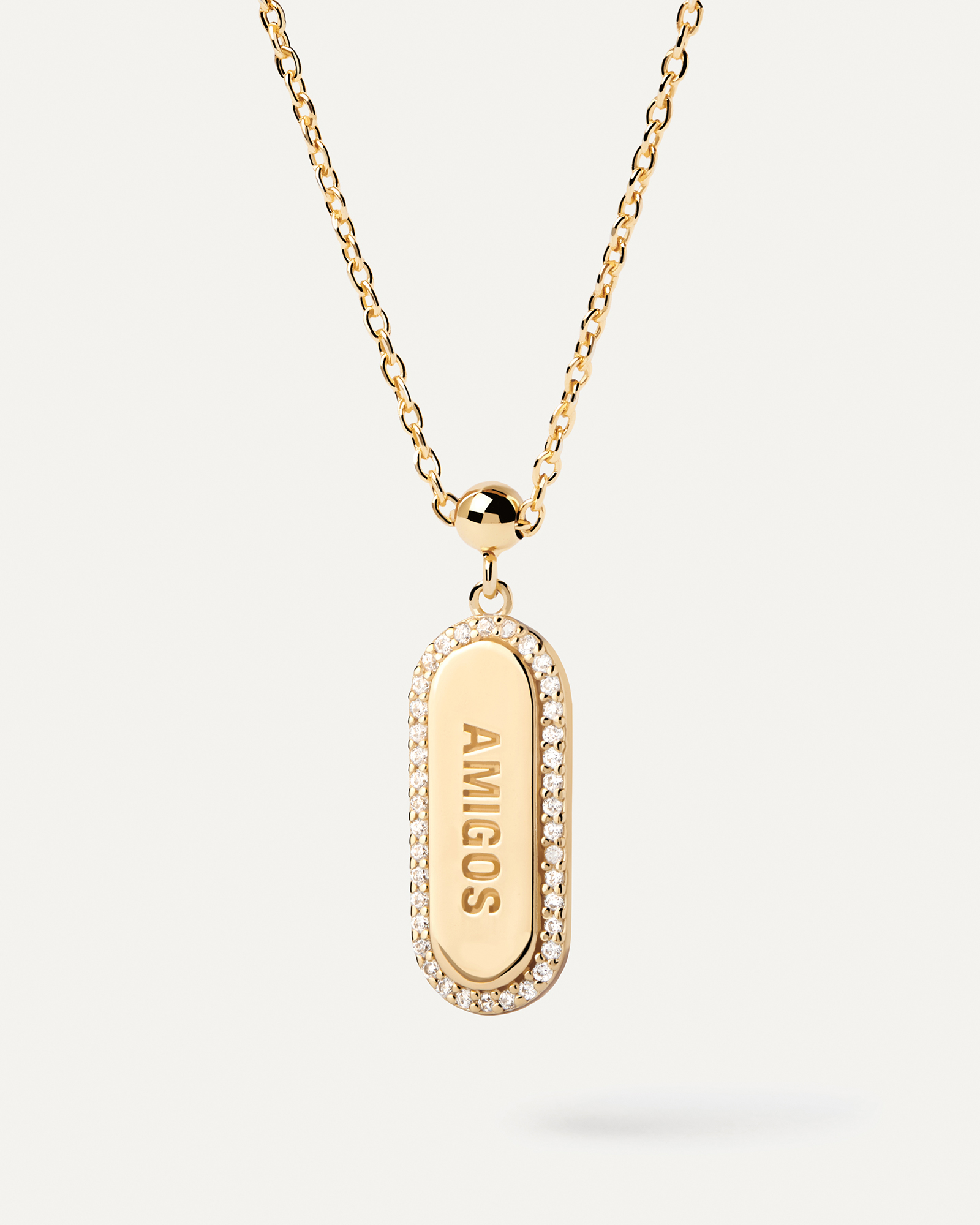 Charm Necklace Amigos Sparkly Charm