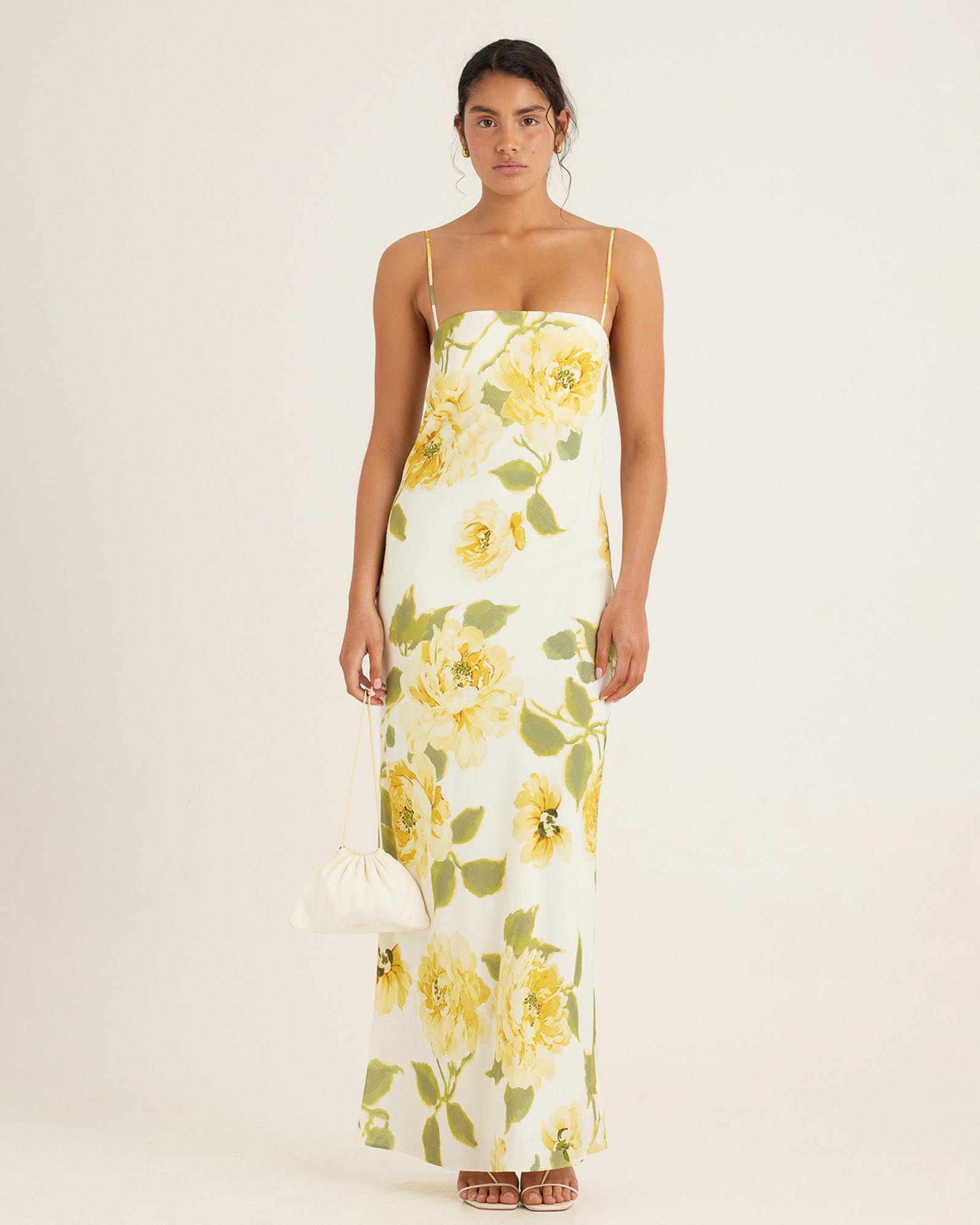 Draped Maxi Dress