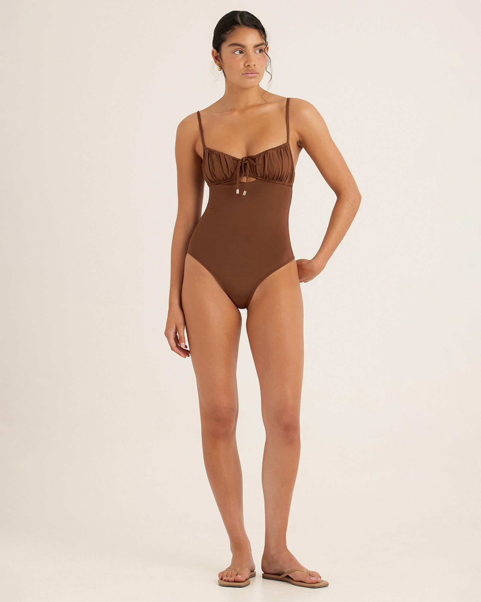 Solstice Ruched One Piece