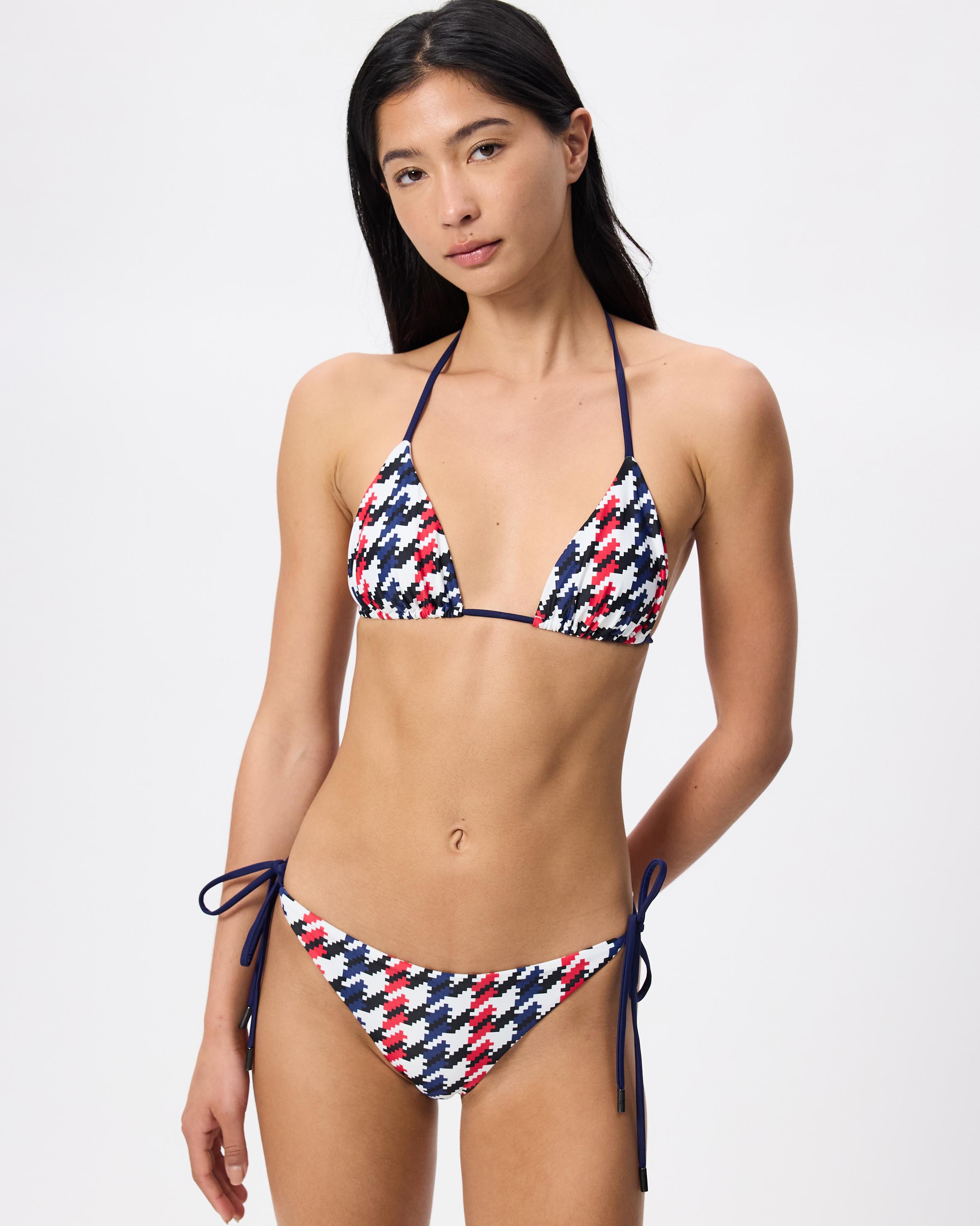 Houndstooth Pm Bikini Top