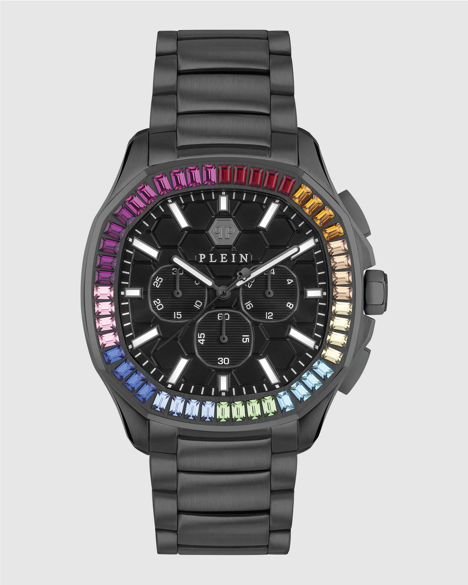 CHRONO SPECTRE Black Tone Case Black Bracelet 44mm