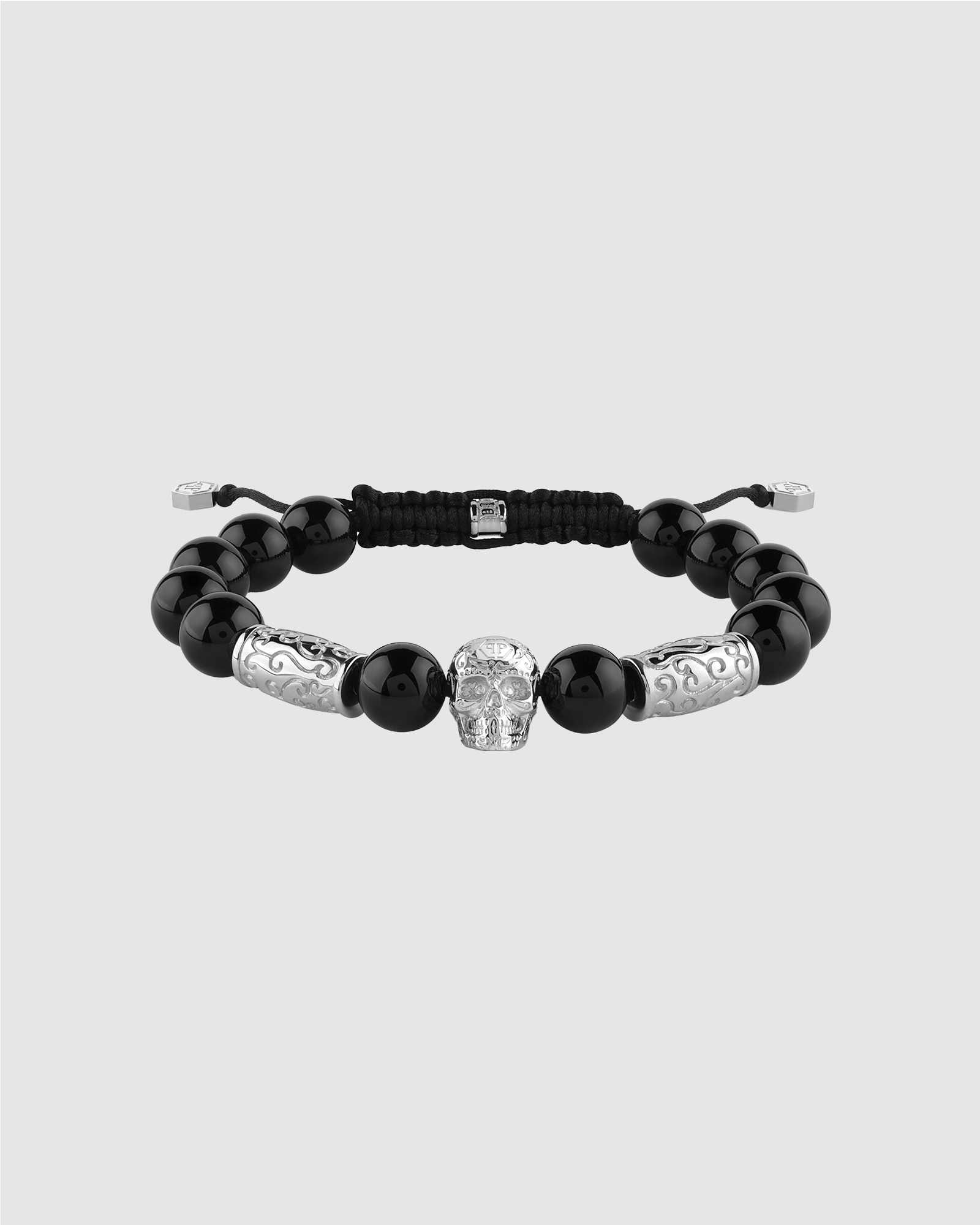 PLEIN ELITE Stainless Steel Onyx Bracelet