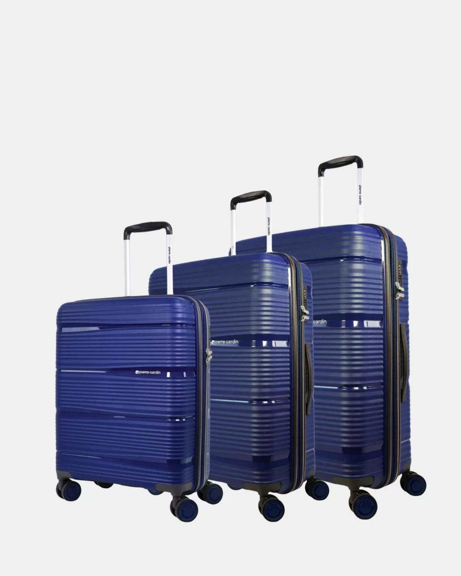 Pierre Cardin Normandy 3-Piece Set Hard Shell Suitcase