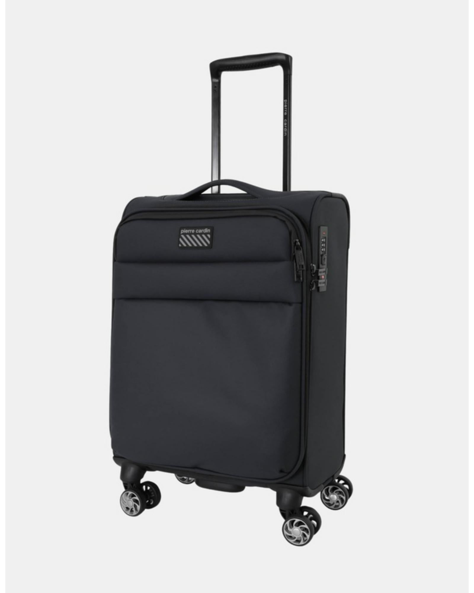 Pierre Cardin 55cm Soft Water-Repellent Cabin Carry-On Spinner