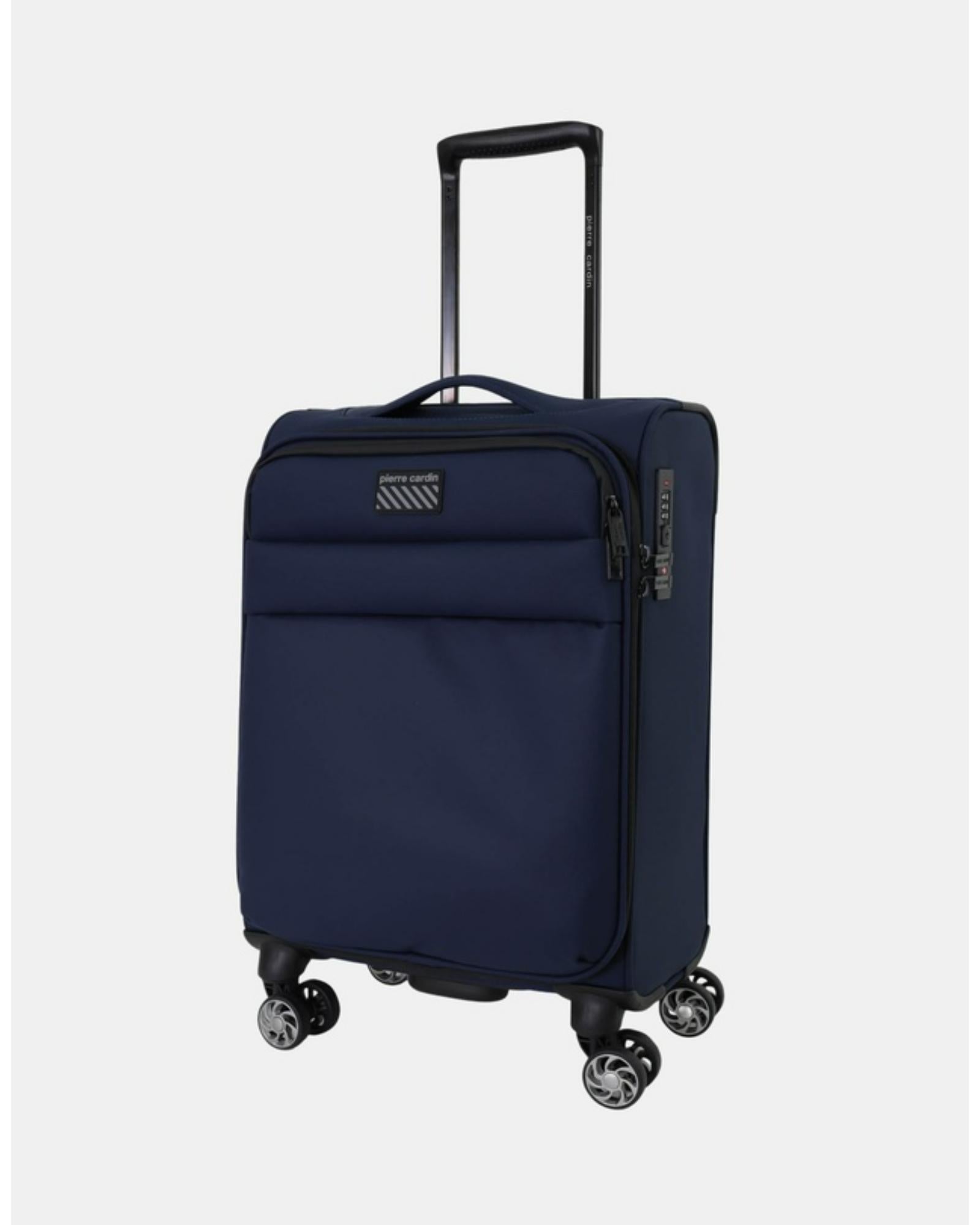 Pierre Cardin 55cm Soft Water-Repellent Cabin Carry-On Spinner