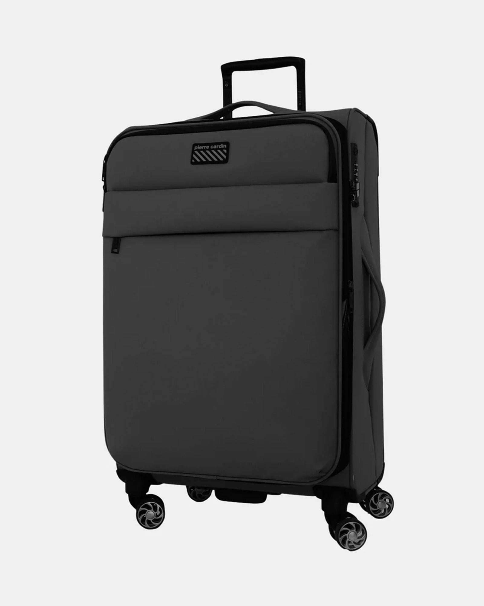 Pierre Cardin 79cm Soft Water-Repellent Large Suitcase Spinner