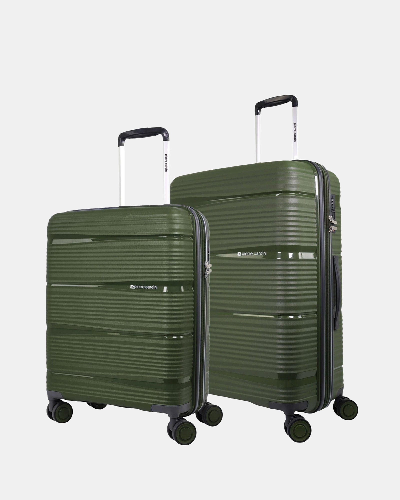Pierre Cardin Normandy Hard Shell Medium and Cabin Bundle 2-Piece Set