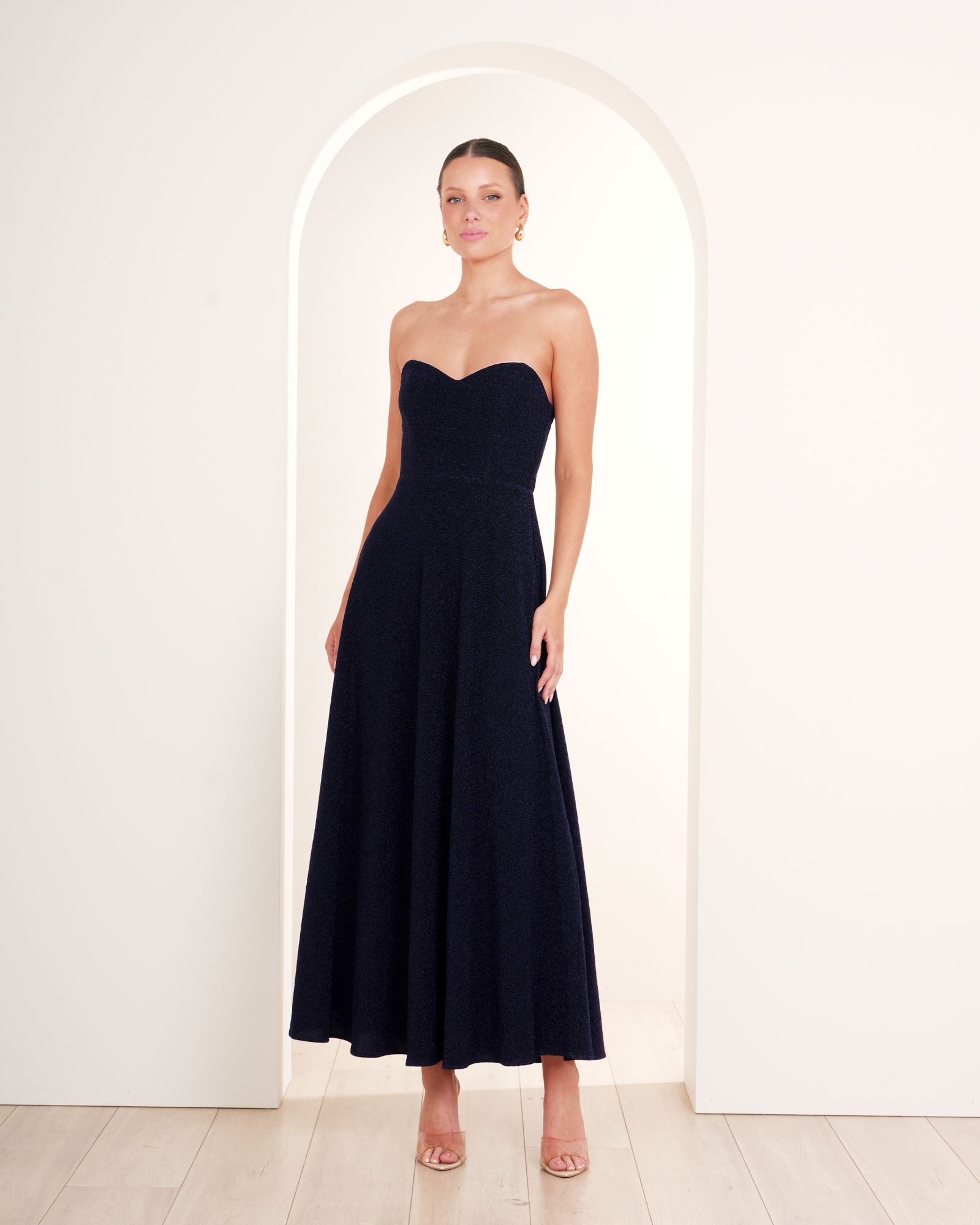 Qelly Strapless Maxi Dress