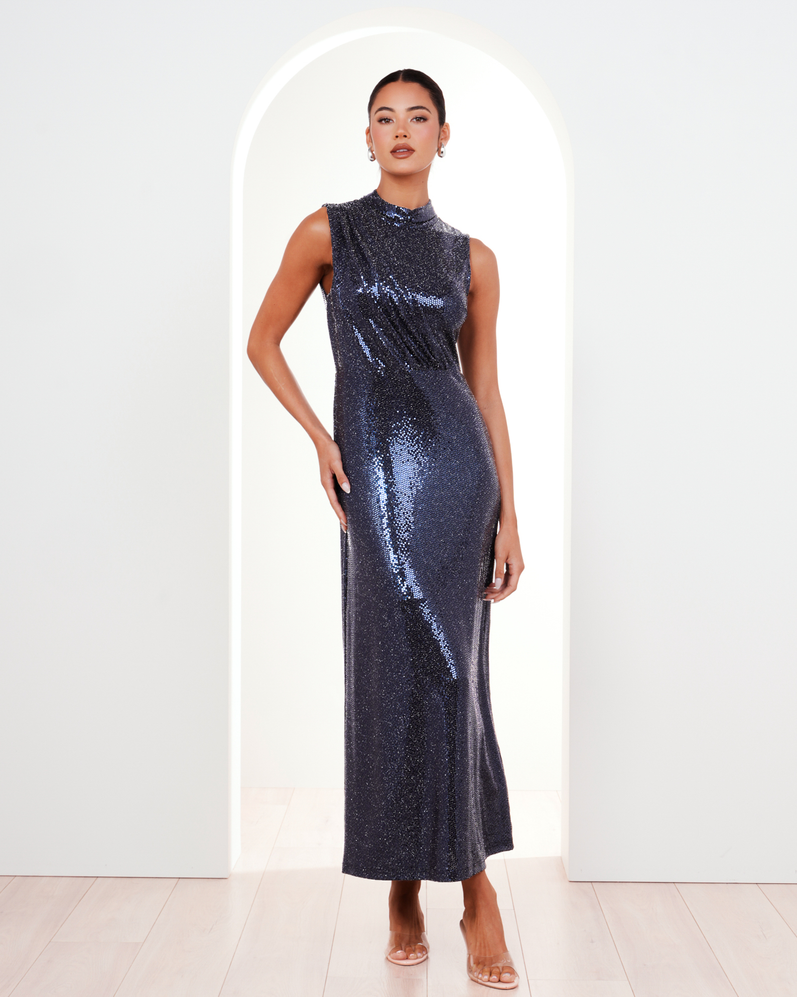 Finn High Neck Maxi Dress