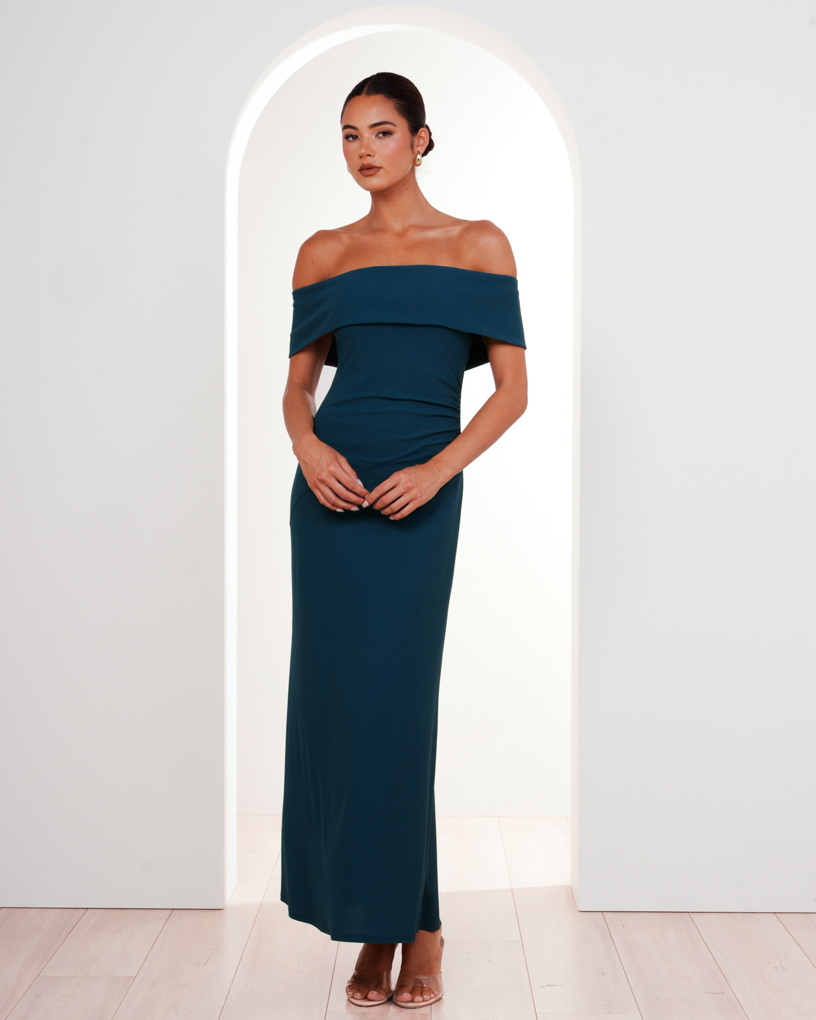 Barina Off Shoulder Gown