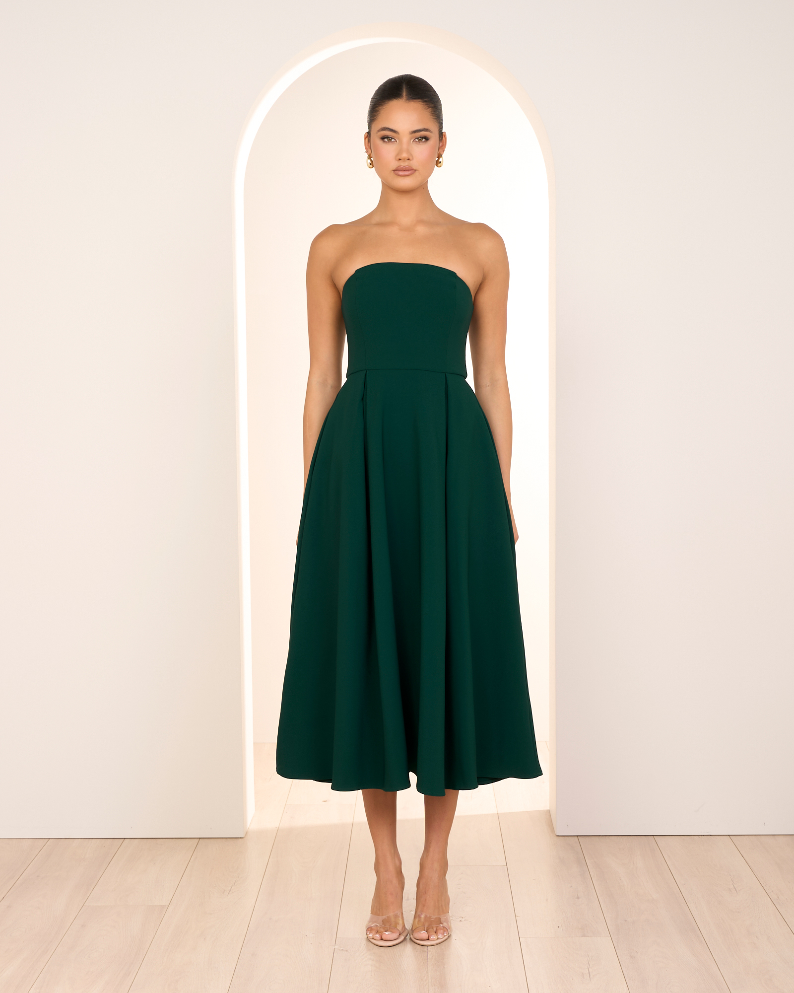 Greta Strapless A-line Dress