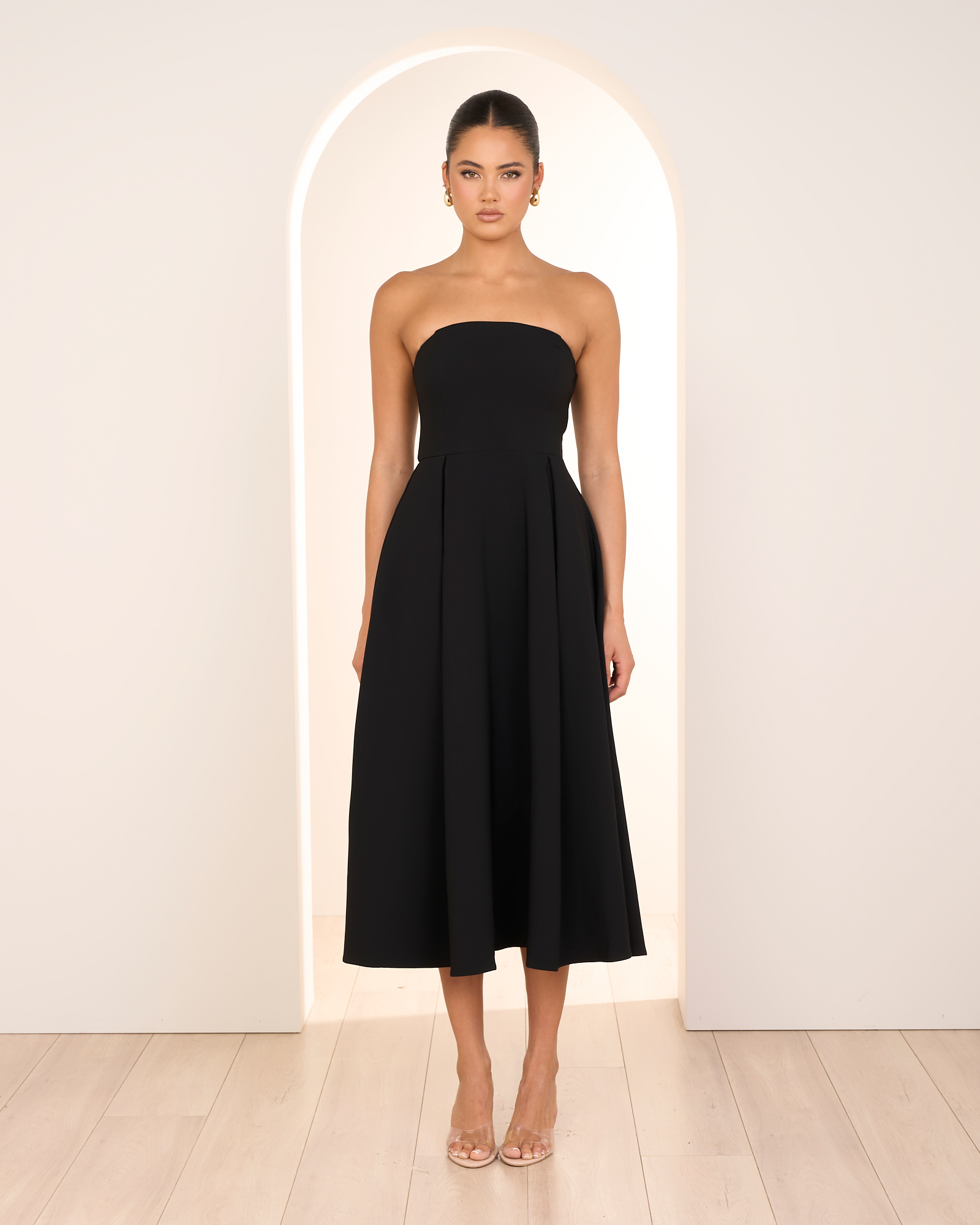 Greta Strapless A-line Dress